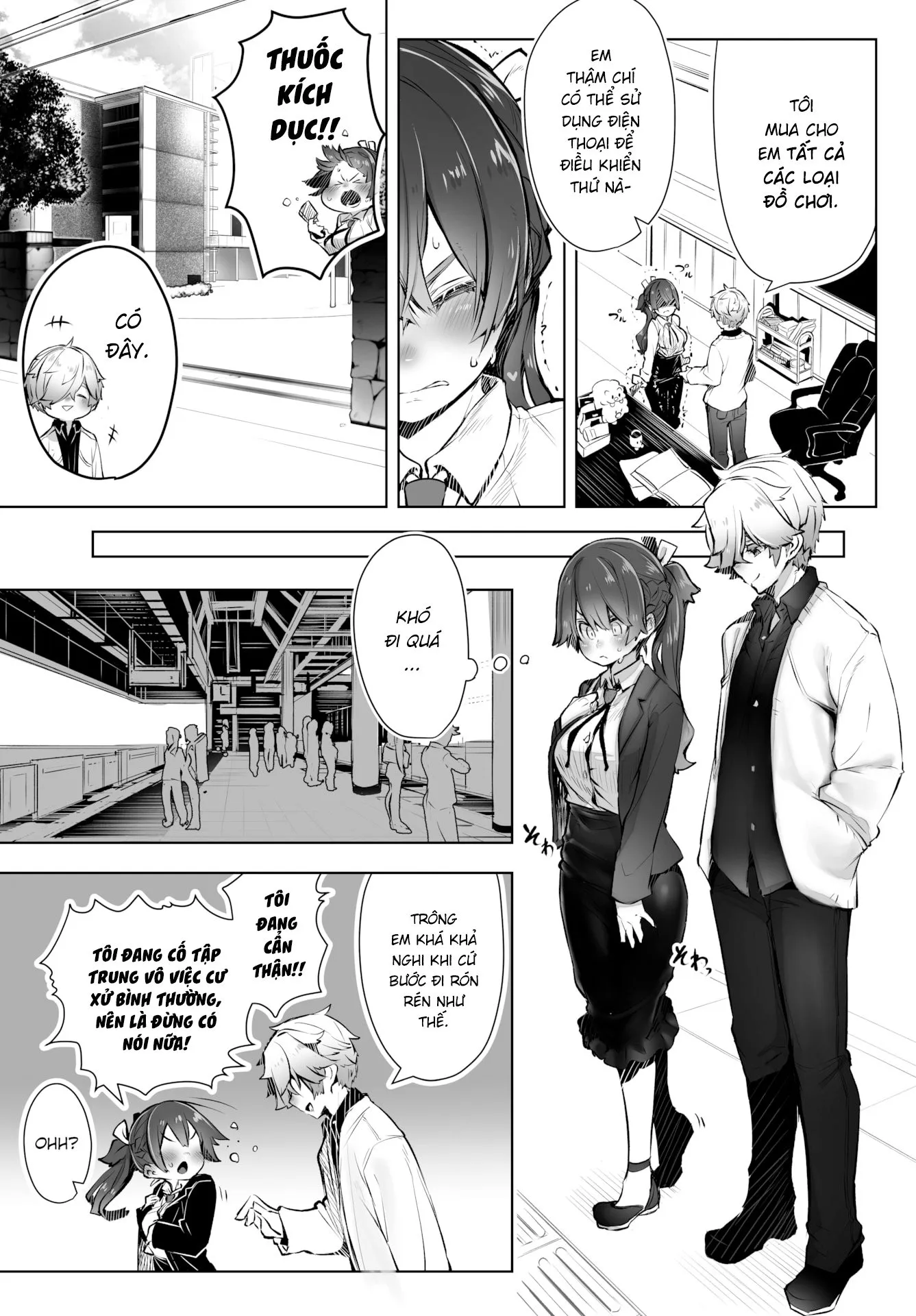 HentaiVN.net - Ảnh 5 - Hộp Đen Tokyo - Chap 3