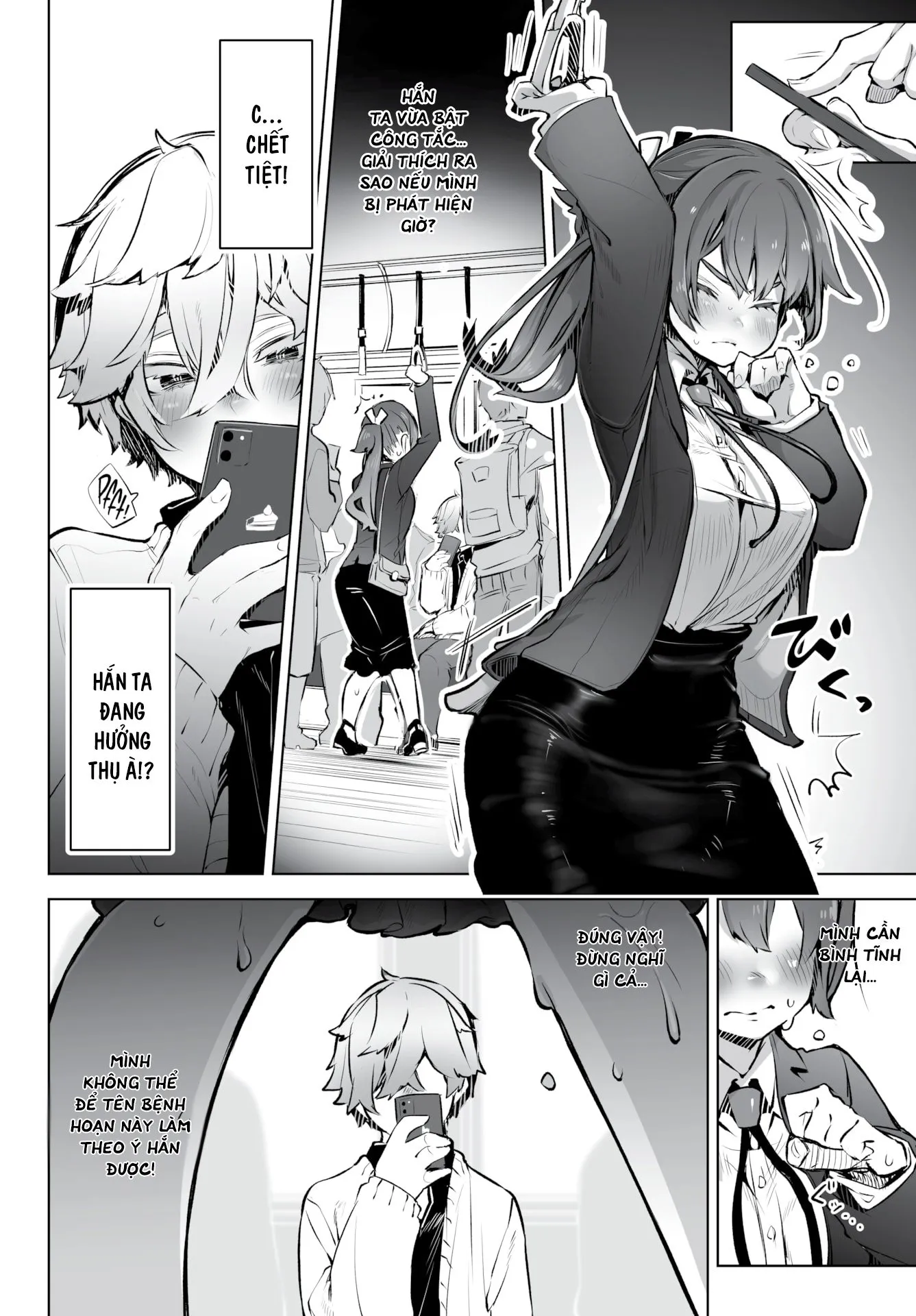 HentaiVN.net - Ảnh 8 - Hộp Đen Tokyo - Chap 3