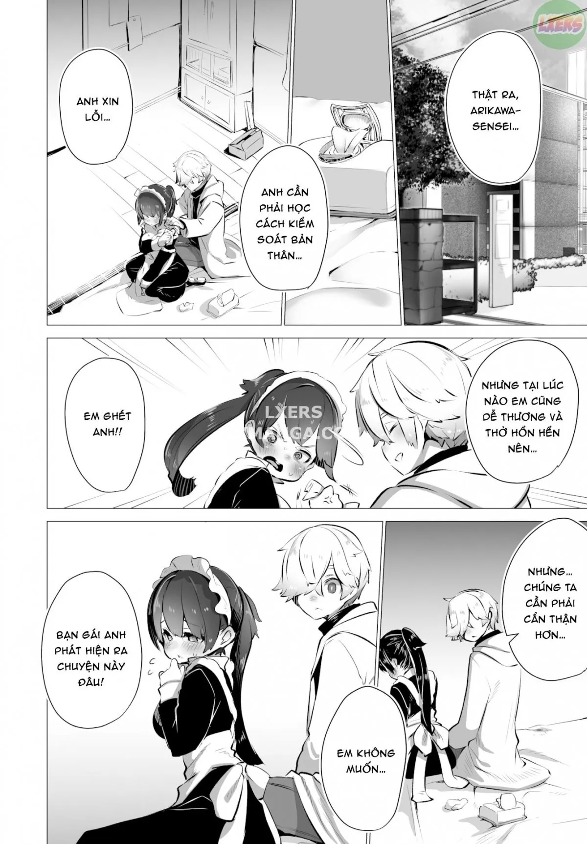 HentaiVN.net - Ảnh 24 - Hộp Đen Tokyo - Chap 4