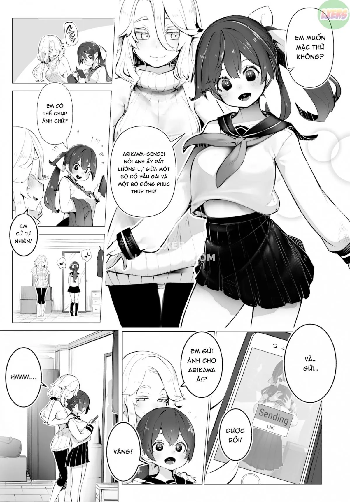 HentaiVN.net - Ảnh 11 - Hộp Đen Tokyo - Chap 5