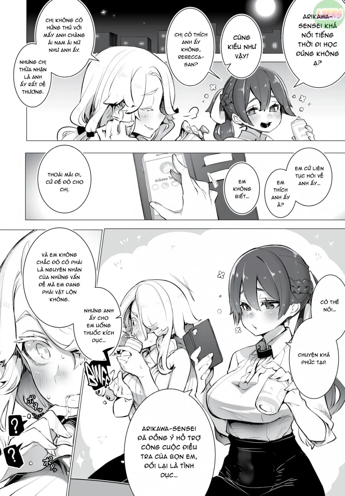 HentaiVN.net - Ảnh 8 - Hộp Đen Tokyo - Chap 5