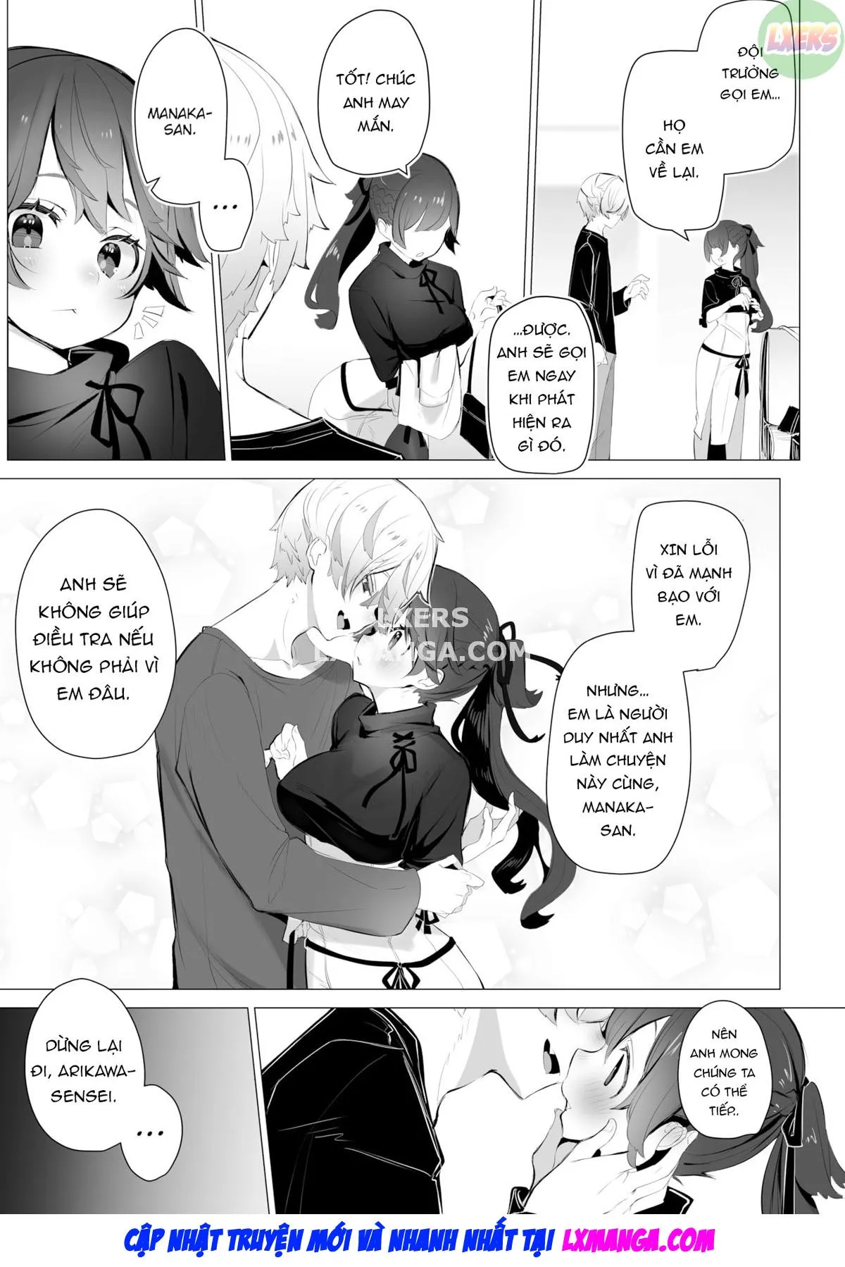 HentaiVN.net - Ảnh 25 - Hộp Đen Tokyo - Chap 6