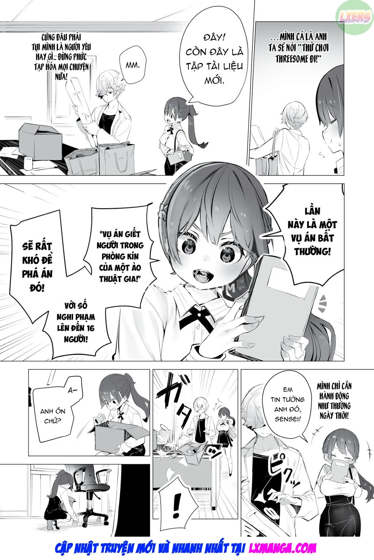 HentaiVN.net - Ảnh 5 - Hộp Đen Tokyo - Chap 6