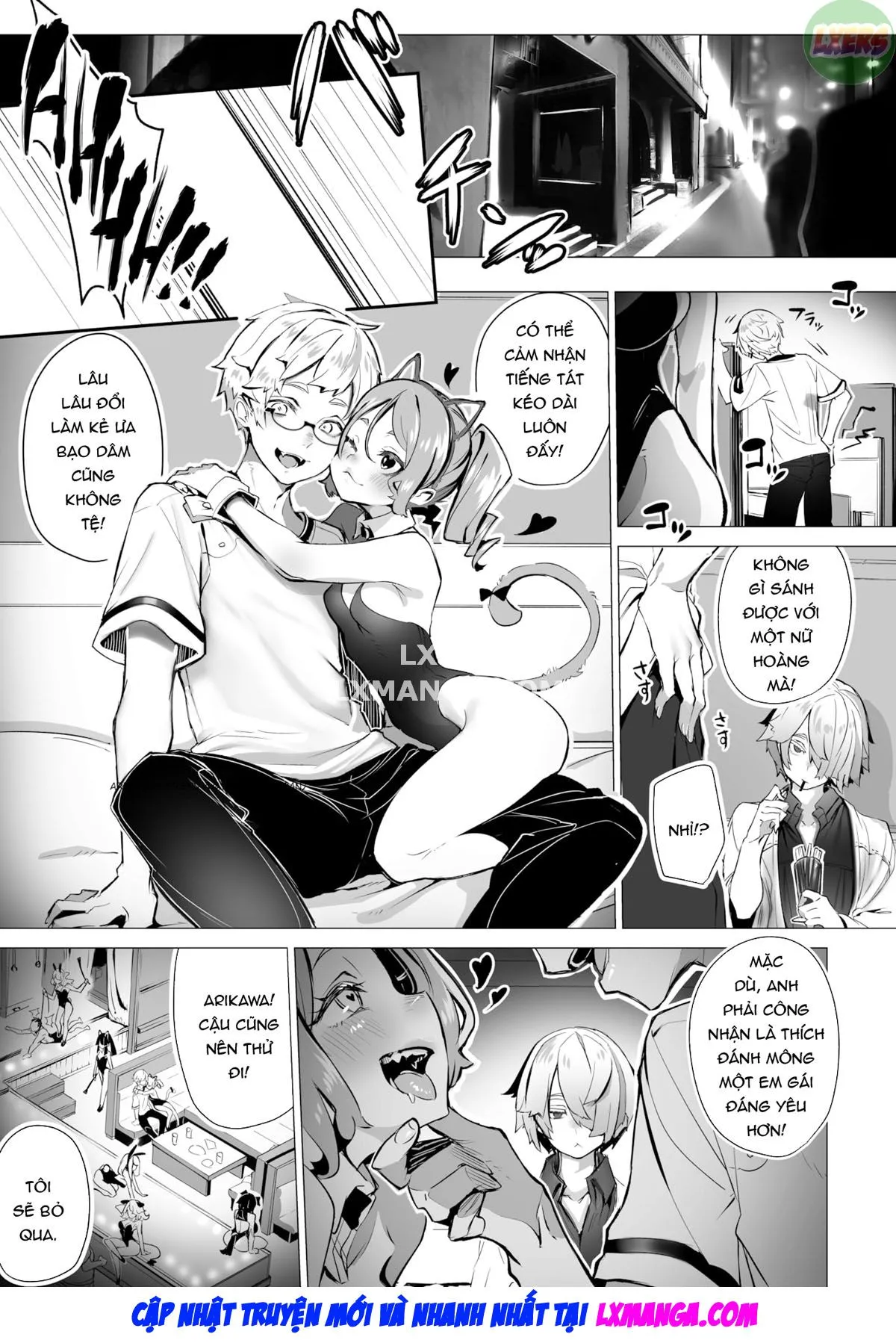 HentaiVN.net - Ảnh 15 - Hộp Đen Tokyo - Chap 7