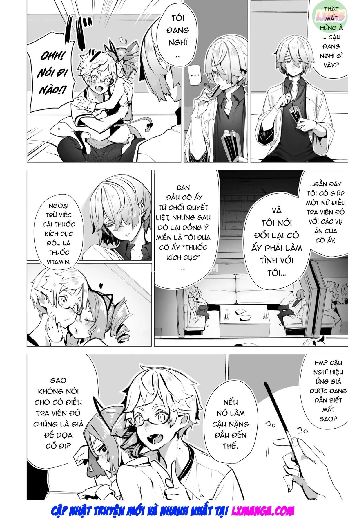 HentaiVN.net - Ảnh 16 - Hộp Đen Tokyo - Chap 7