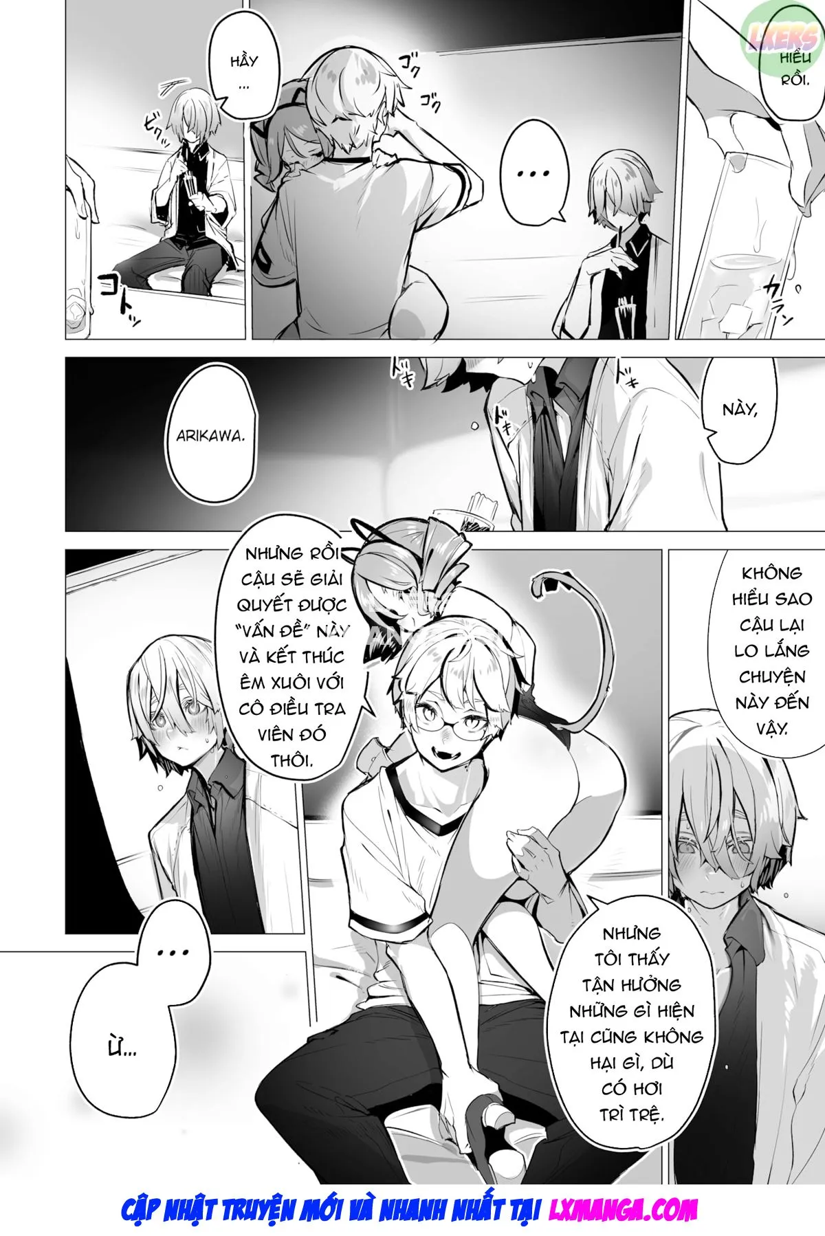 HentaiVN.net - Ảnh 18 - Hộp Đen Tokyo - Chap 7