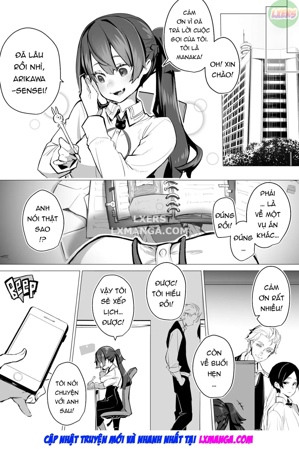 HentaiVN.net - Ảnh 19 - Hộp Đen Tokyo - Chap 7