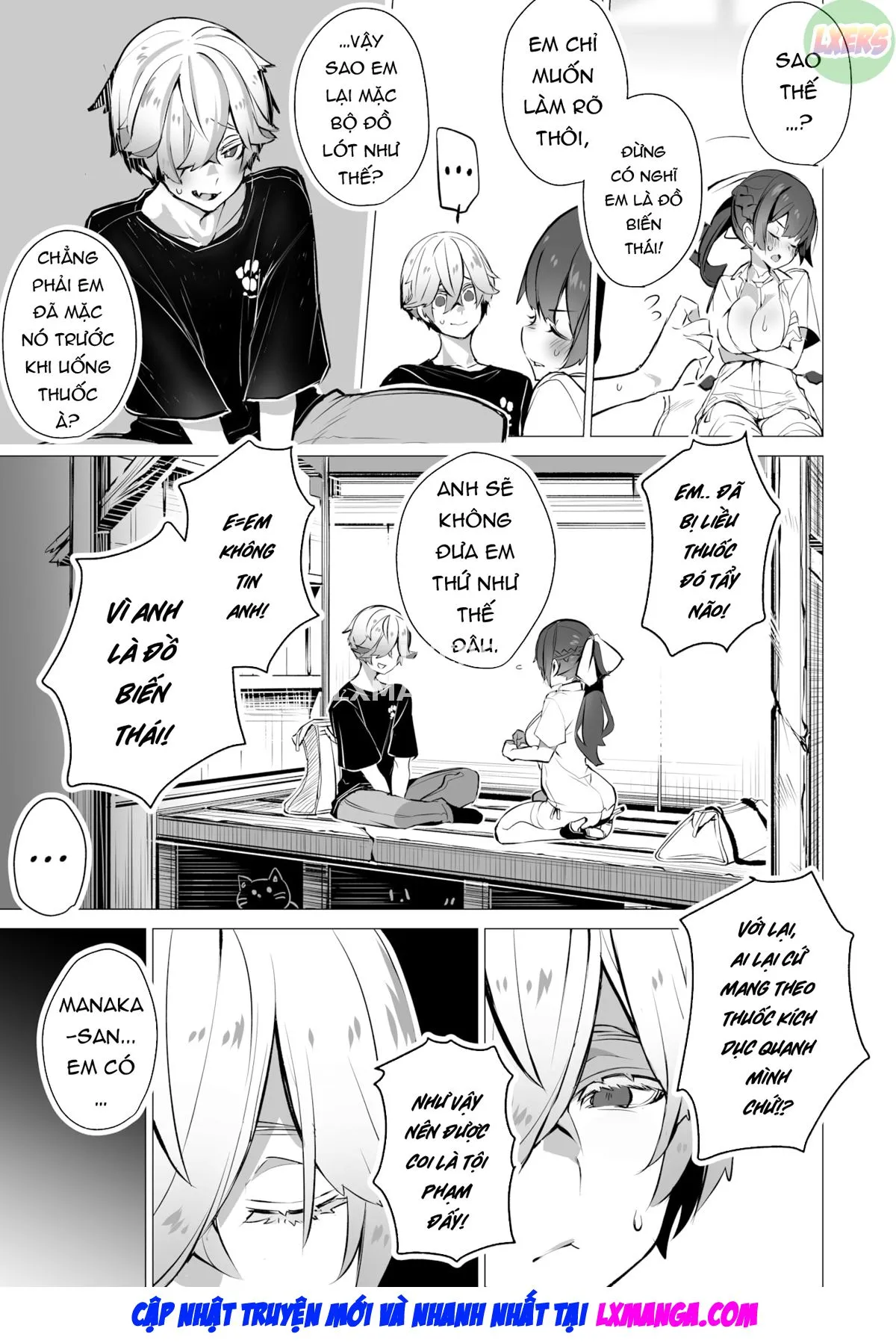 HentaiVN.net - Ảnh 21 - Hộp Đen Tokyo - Chap 8