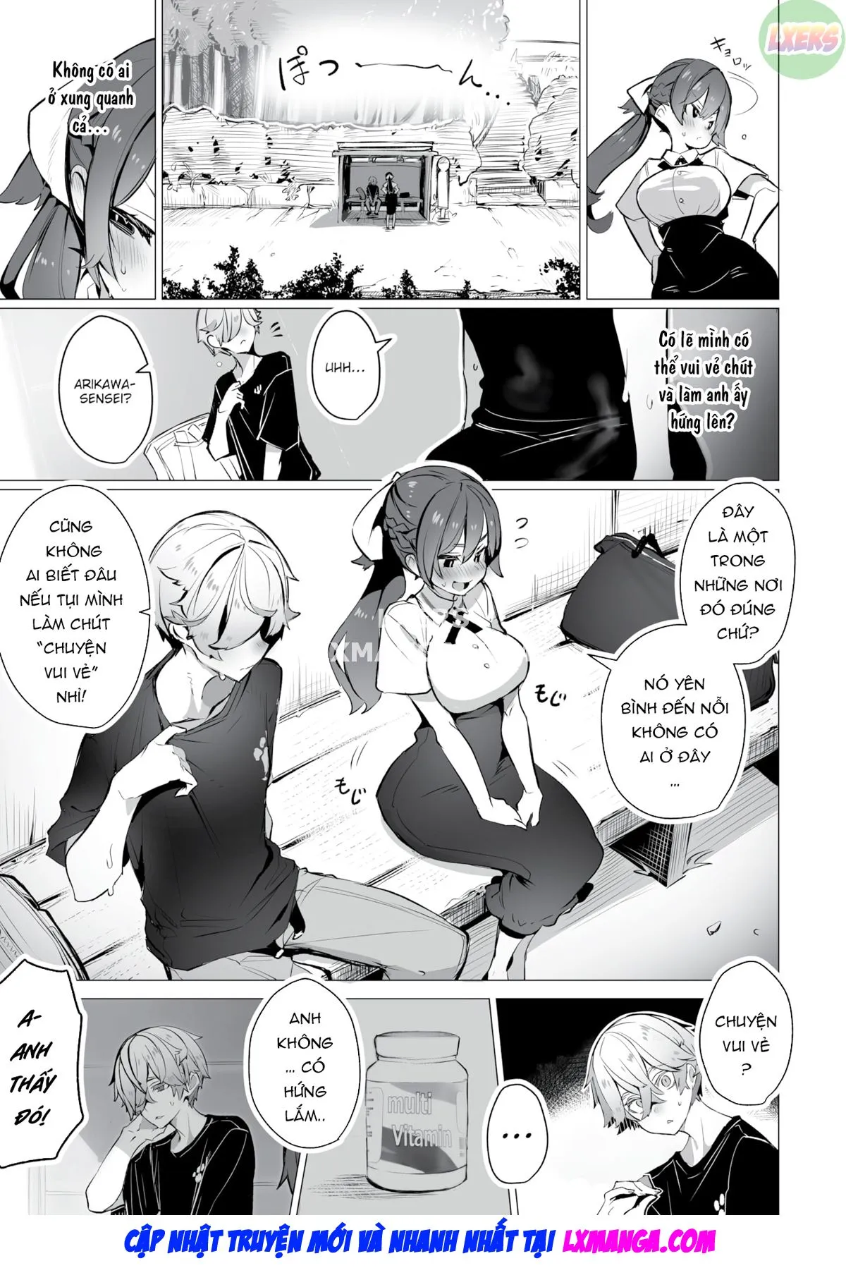 HentaiVN.net - Ảnh 5 - Hộp Đen Tokyo - Chap 8