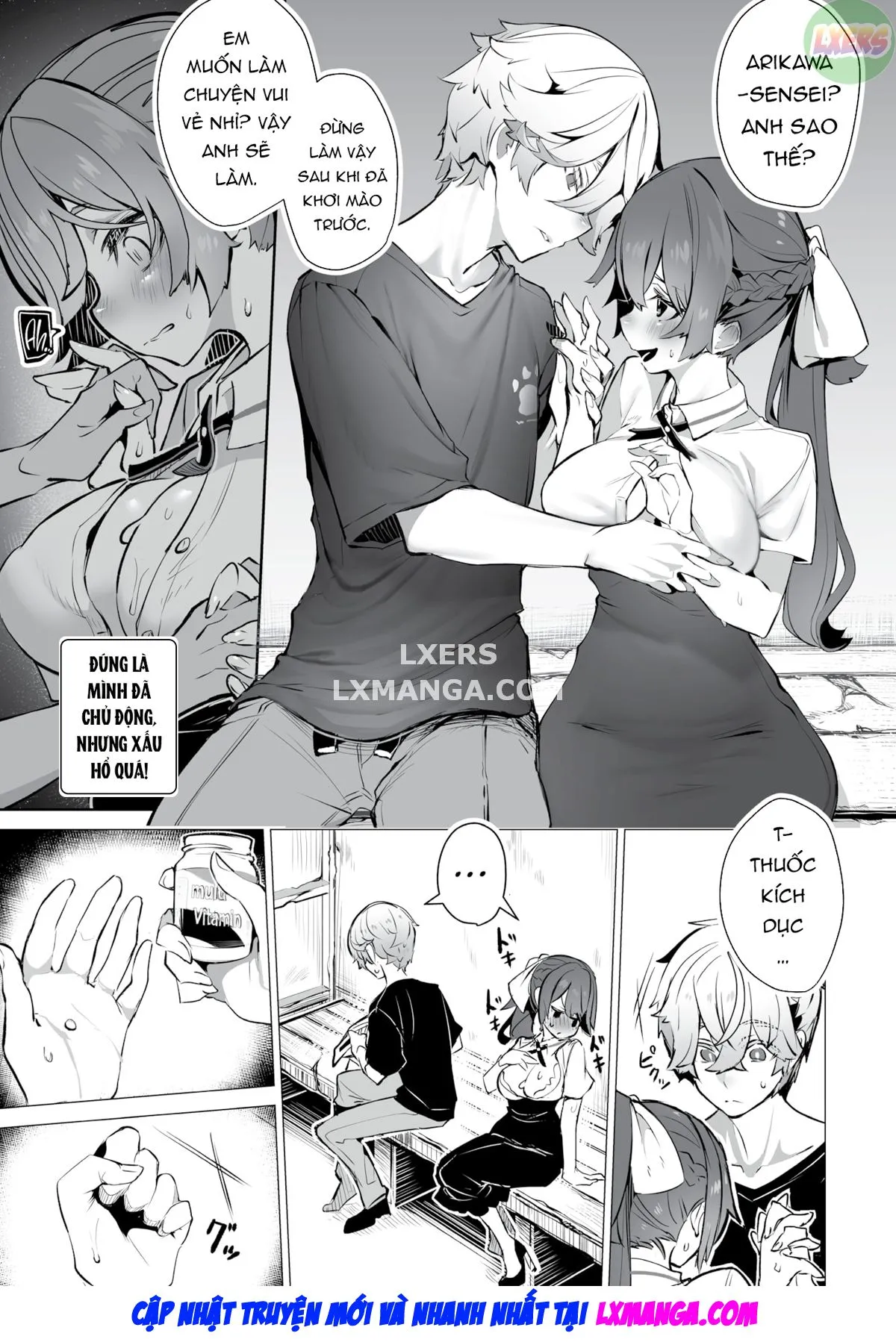 HentaiVN.net - Ảnh 7 - Hộp Đen Tokyo - Chap 8