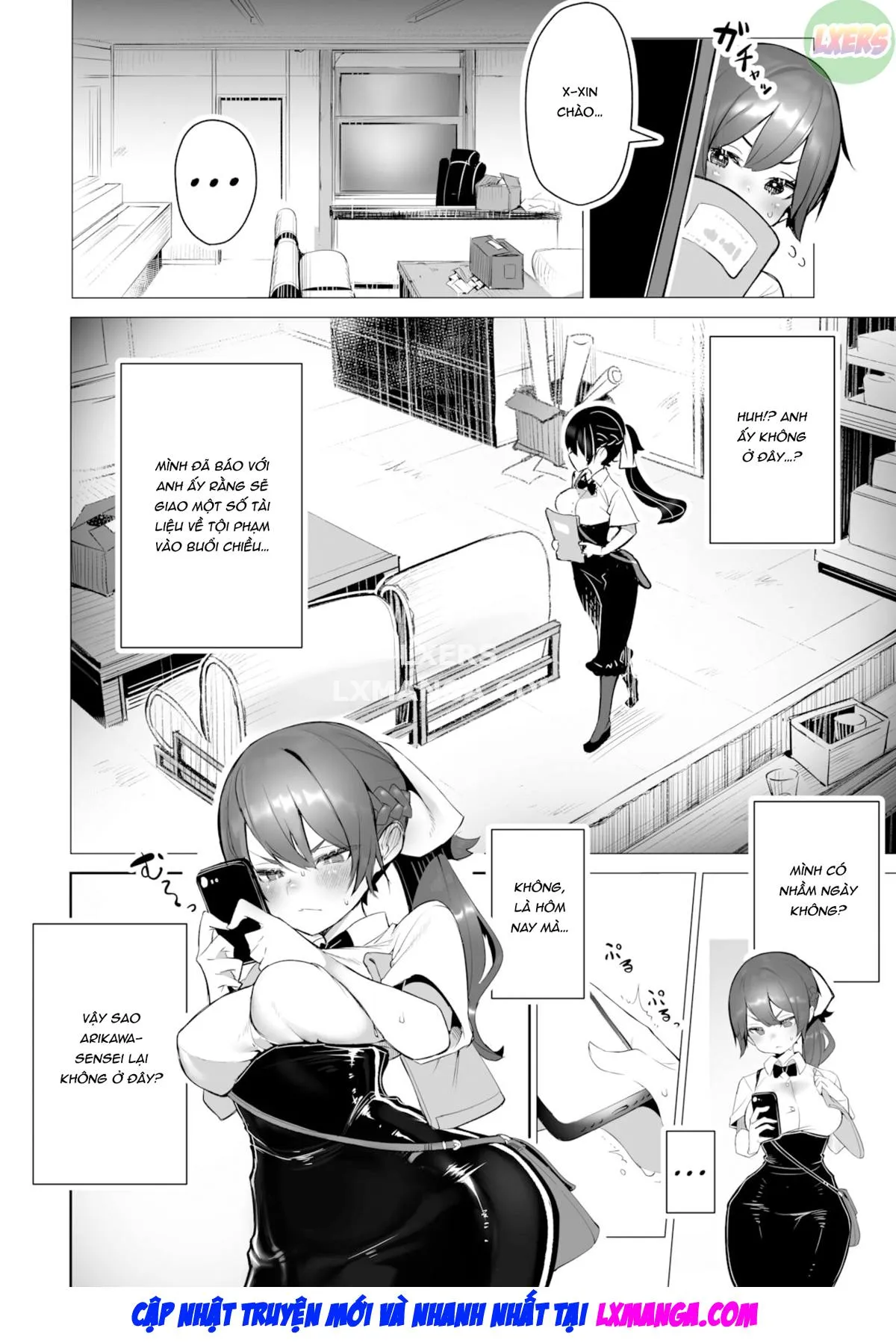 HentaiVN.net - Ảnh 4 - Hộp Đen Tokyo - Chap 9