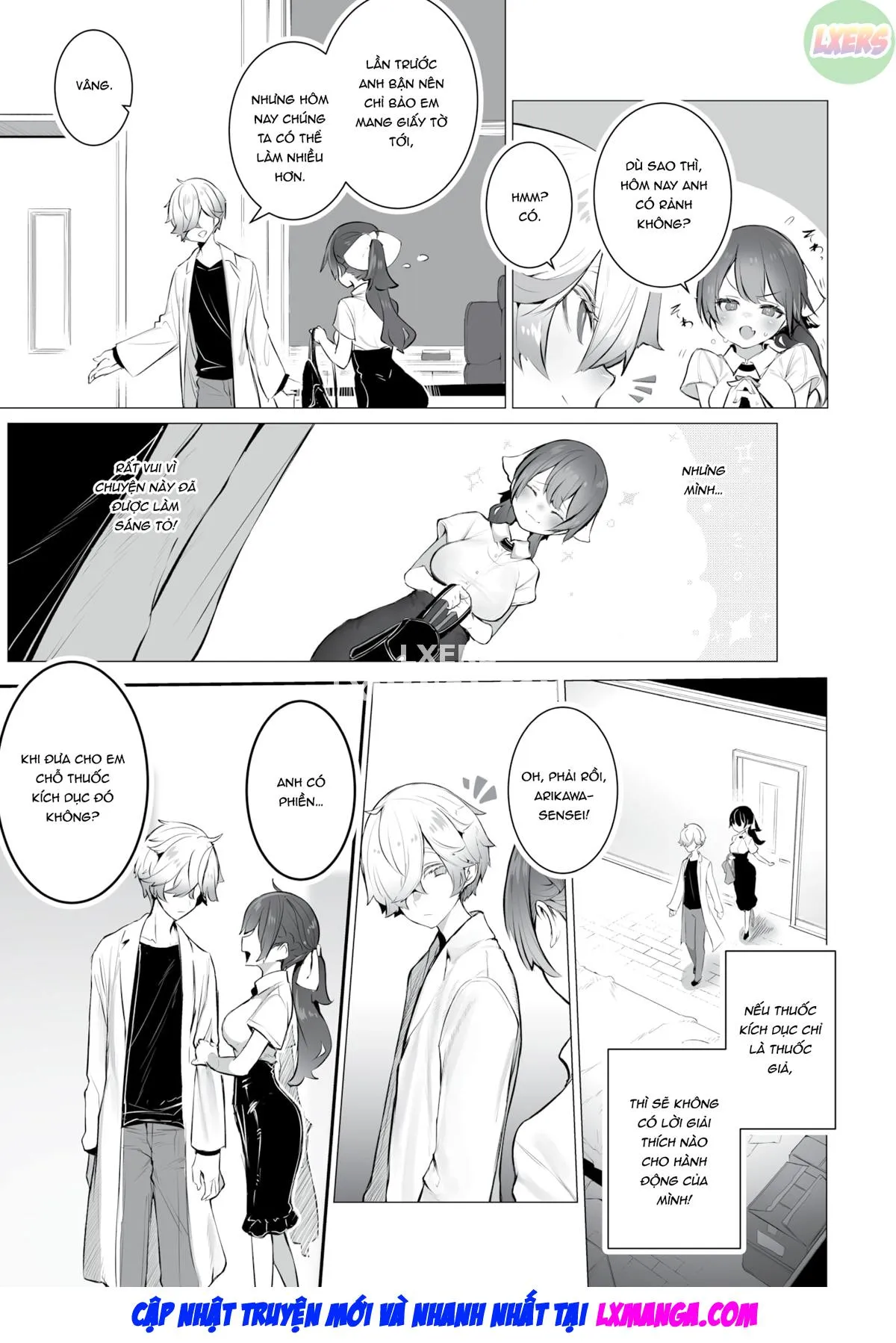 HentaiVN.net - Ảnh 7 - Hộp Đen Tokyo - Chap 10