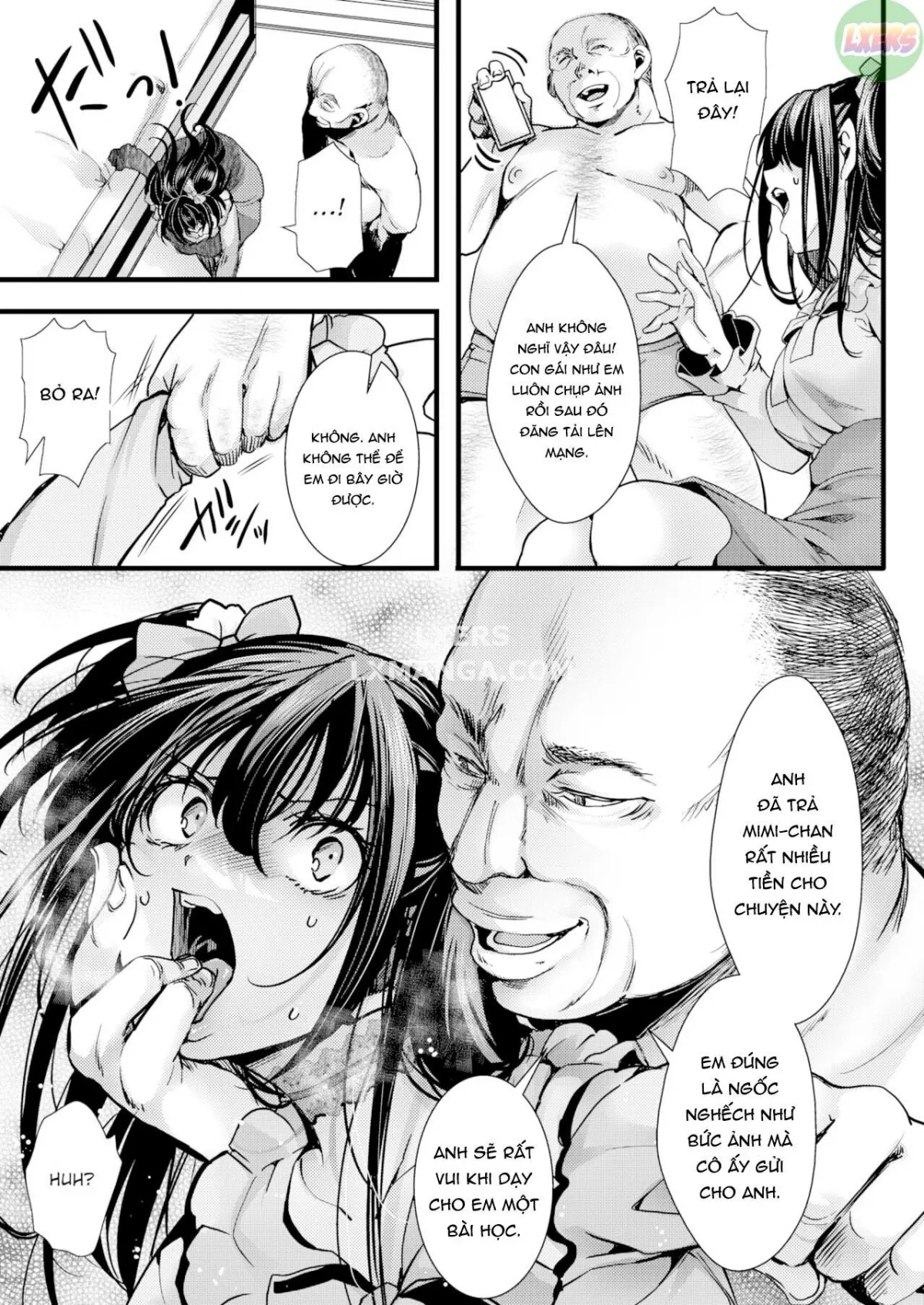 HentaiVN.net - Ảnh 10 - Kimo Oji e Shukka Sareta Tsukaisute Iede Joshi - Chap 1