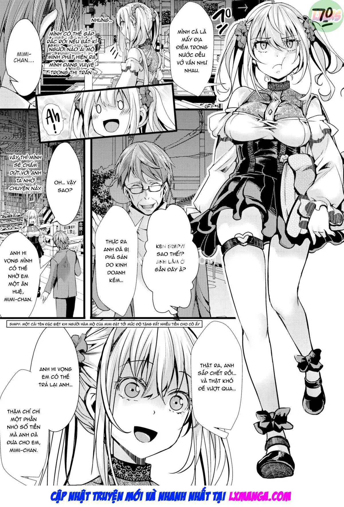 HentaiVN.net - Ảnh 4 - Kimo Oji e Shukka Sareta Tsukaisute Iede Joshi - Chap 2