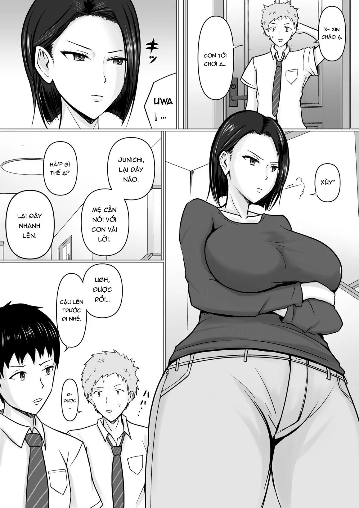 HentaiVN.net - Ảnh 8 - I Possessed My Friend's Mom, Who Hates Me [Ore no koto ga Kiraina Tomodachi no Haha ni Hyoui] - Oneshot_1