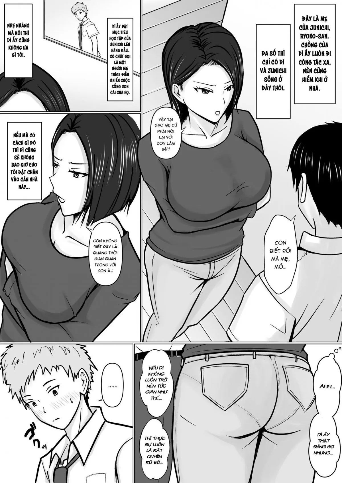HentaiVN.net - Ảnh 9 - I Possessed My Friend's Mom, Who Hates Me [Ore no koto ga Kiraina Tomodachi no Haha ni Hyoui] - Oneshot_1