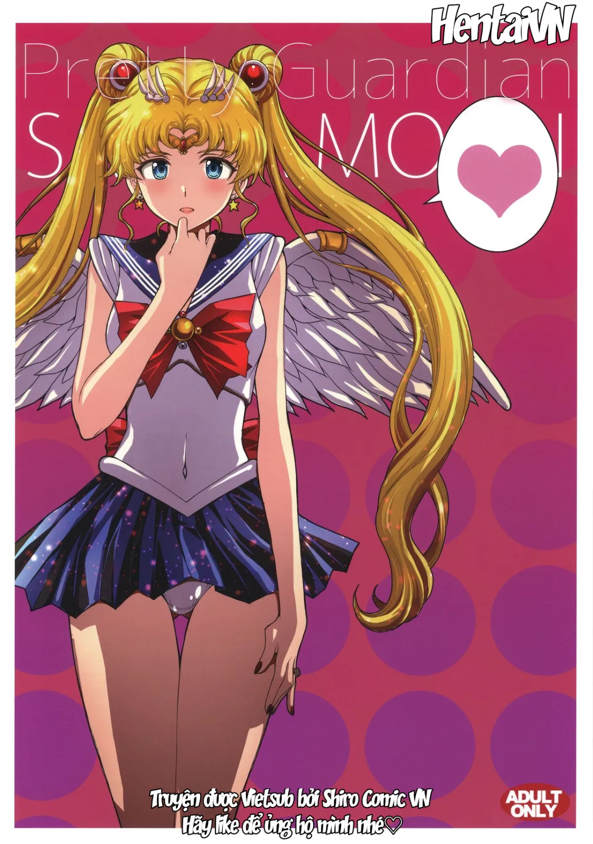 HentaiVN.net - Ảnh 25 - Usagi no Junjou! Chin Make Bishoujo Senshi! [As Innocent as a Bunny! The Pretty Guardian Loses to the Dick!] - Đạo tàn bụ âyy (●♡∀♡)