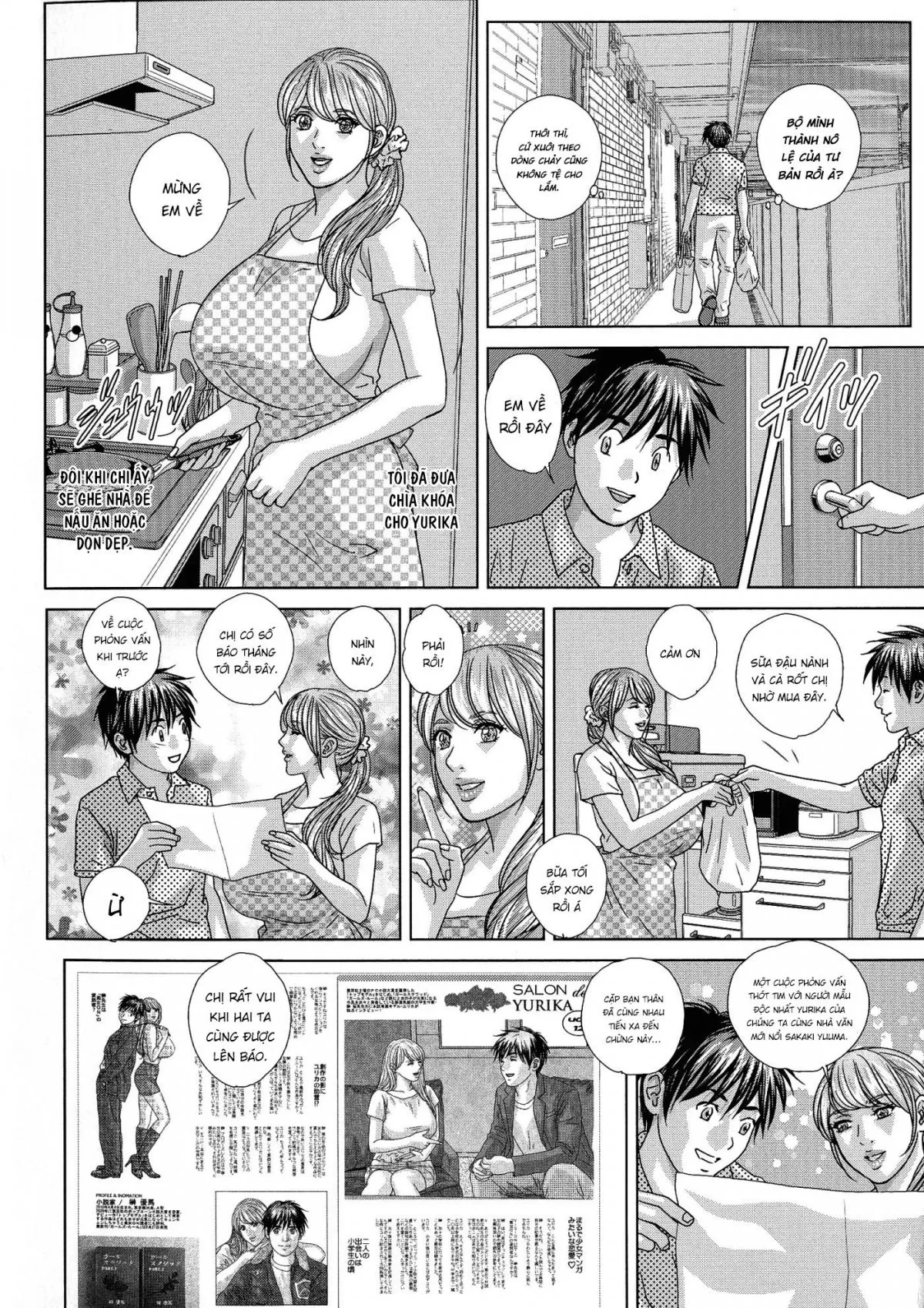 HentaiVN.net - Ảnh 15 - Siêu ngực bự [SUPERBOOBS] - Chap 5 + 6
