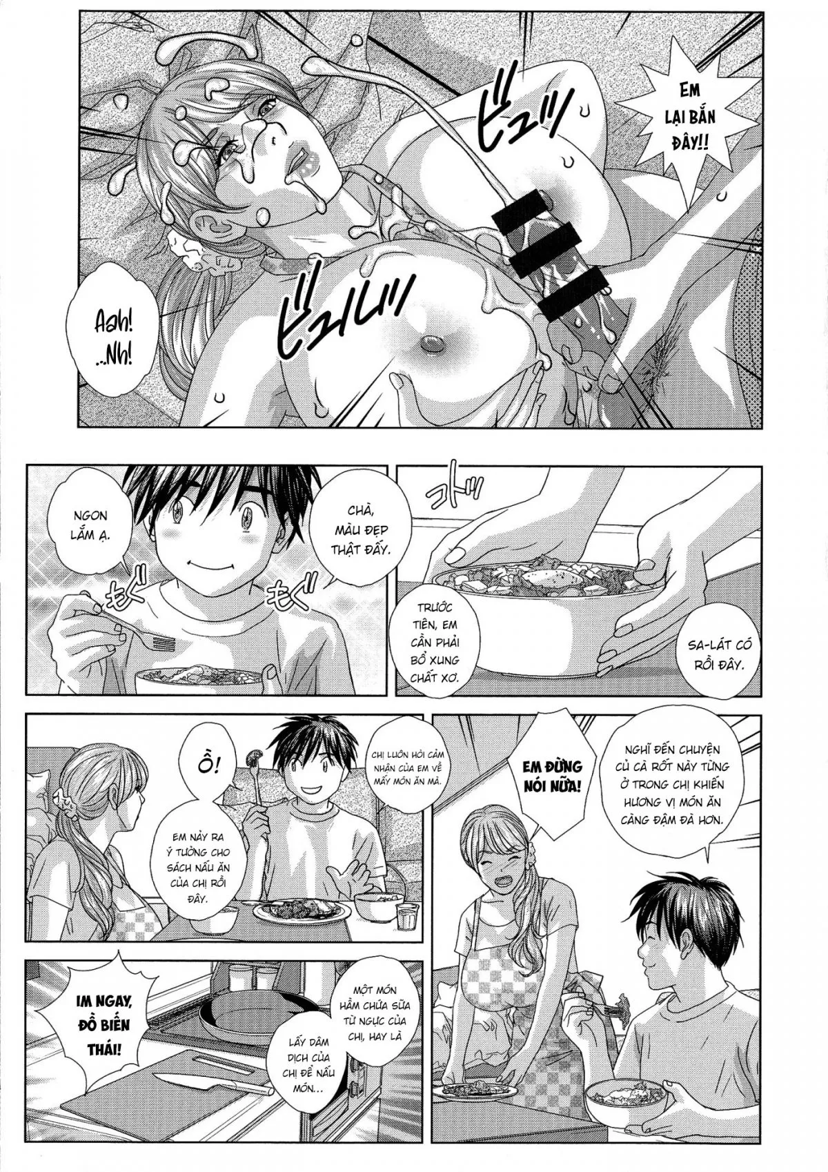 HentaiVN.net - Ảnh 30 - Siêu ngực bự [SUPERBOOBS] - Chap 5 + 6