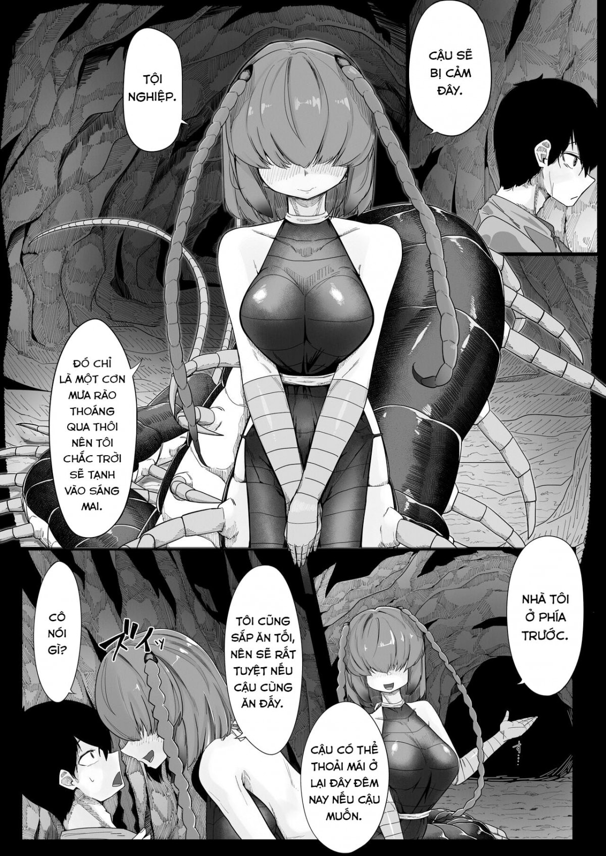 HentaiVN.net - Ảnh 6 - Tandeki Mukade Musume [Degenerate Centipede Girl] - Oneshot