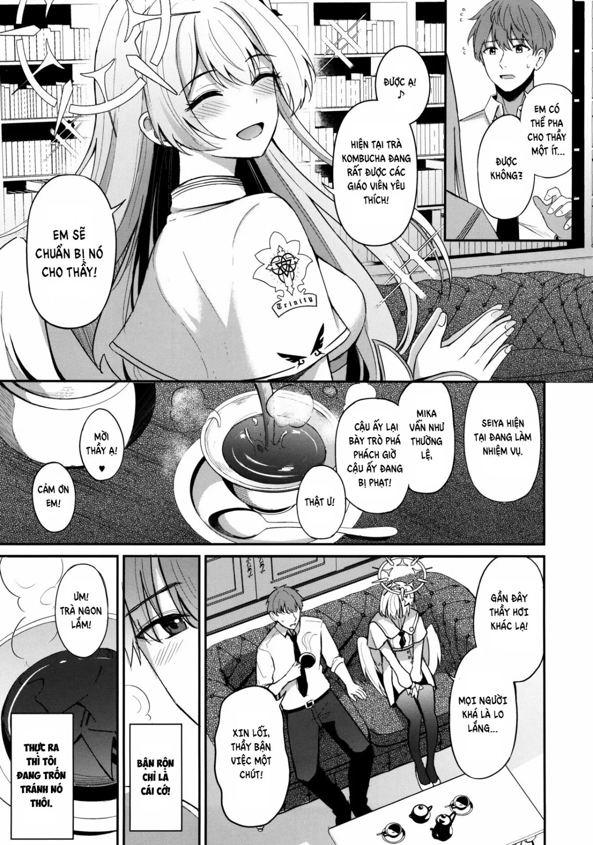 HentaiVN.net - Ảnh 5 - Konbucha wa Ikaga desu ka [コンブチャはいかがですか] - Oneshot