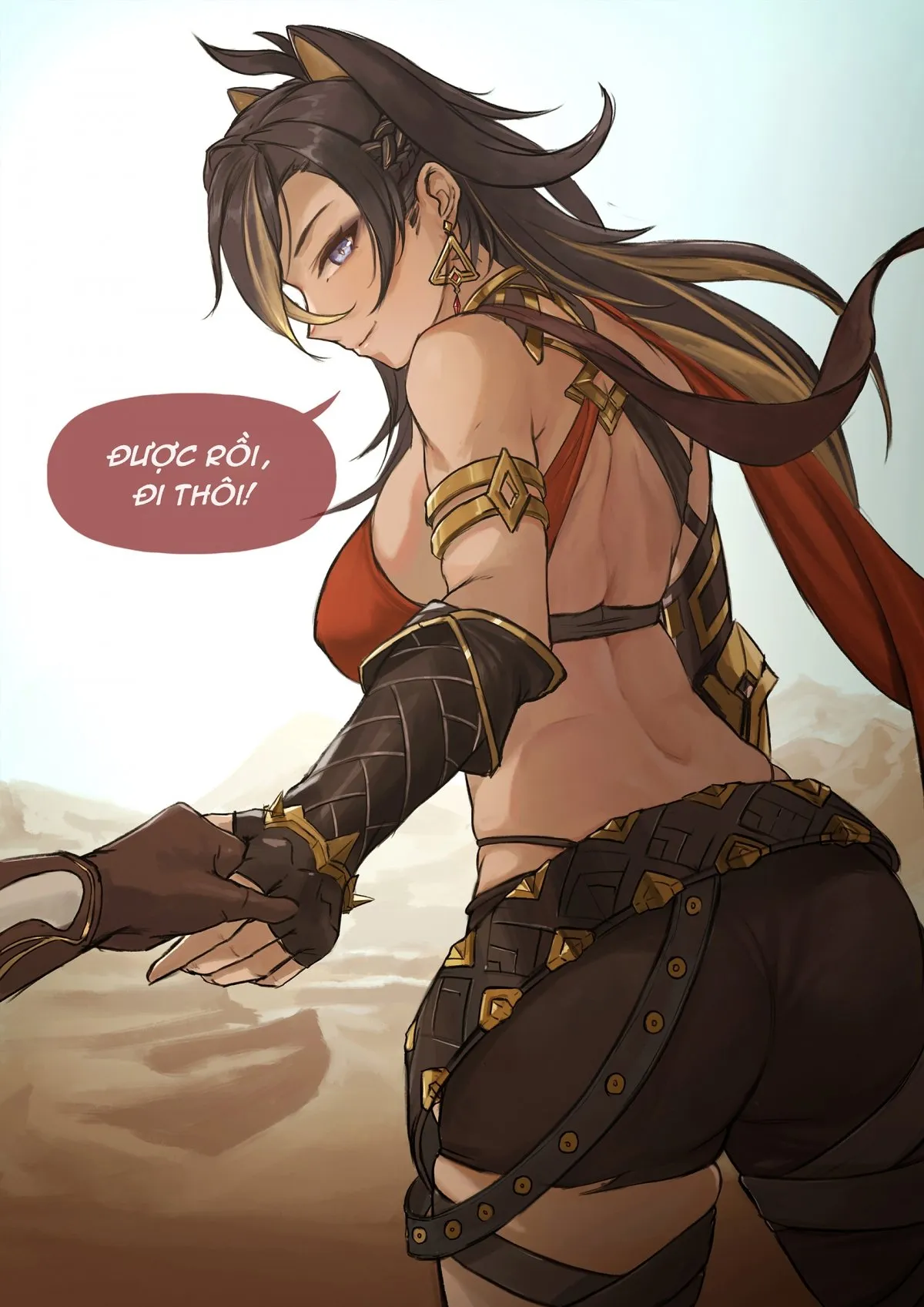HentaiVN.net - Ảnh 4 - Thuần Hoá Sư Tử Lửa [Taming The Lioness] - Oneshot