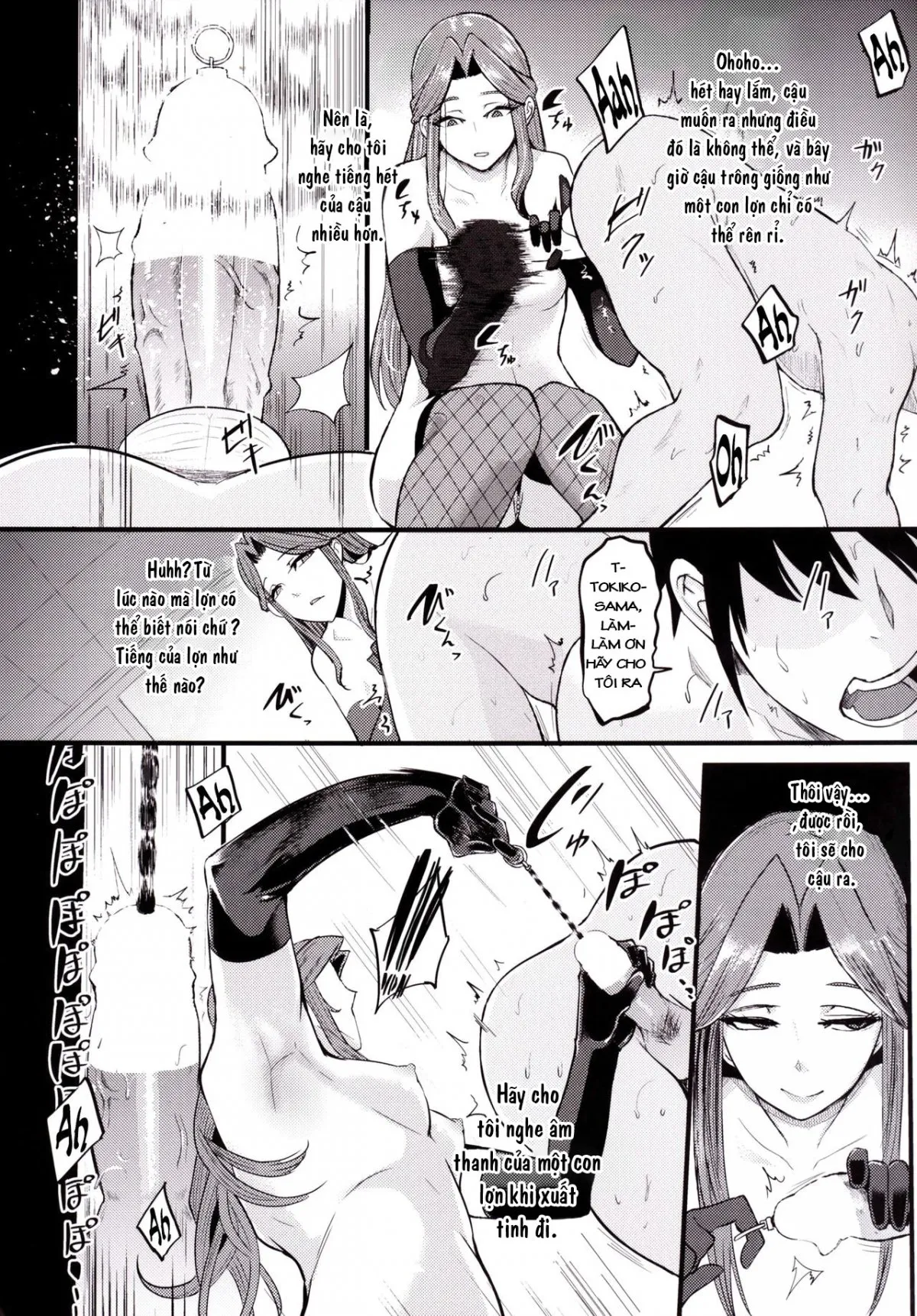 HentaiVN.net - Ảnh 13 - Lớp học nấu lợn của Tokiko-sama [Tokiko-sama's Pig Cooking Class] - Một bắn