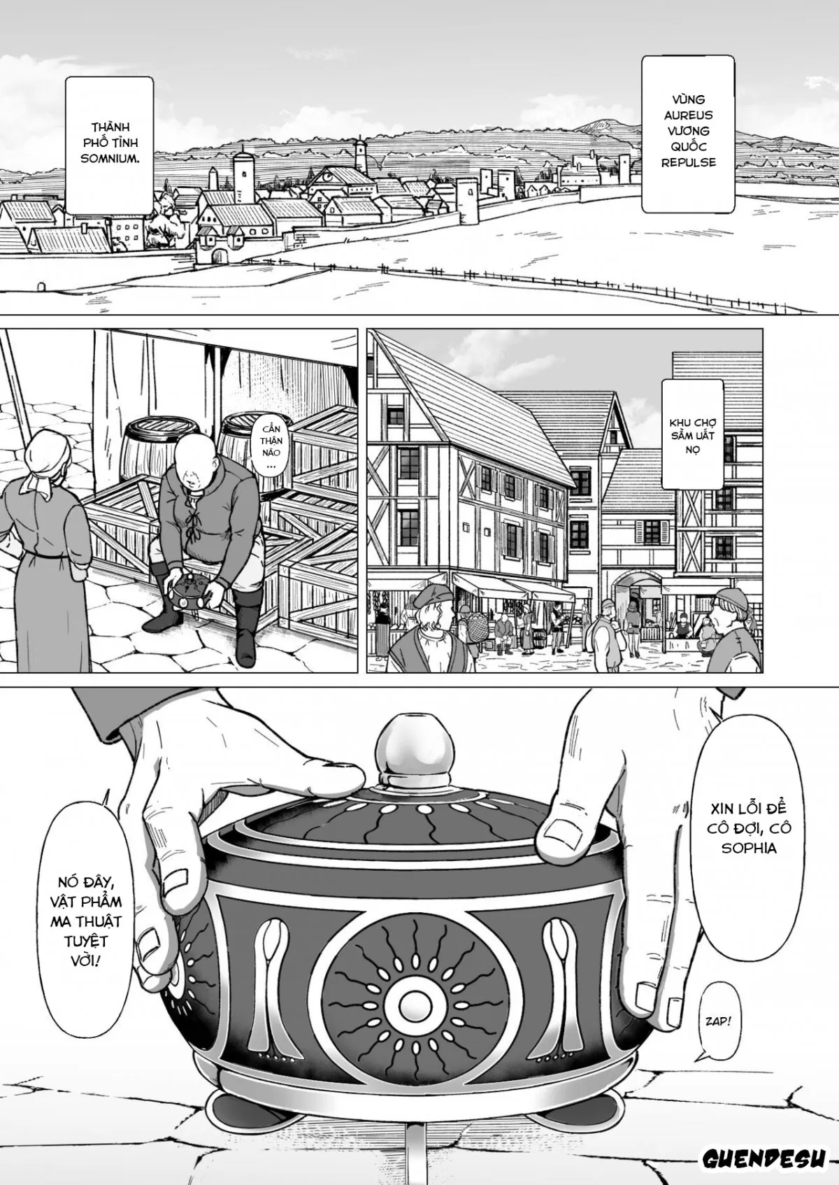 HentaiVN.net - Ảnh 3 - lư hương thần kỳ :... [koushonin diruku to mahouno kouro, 行商人ディルクと魔法の香炉 [英訳]] - Chăm sóc người vợ ngọt nước