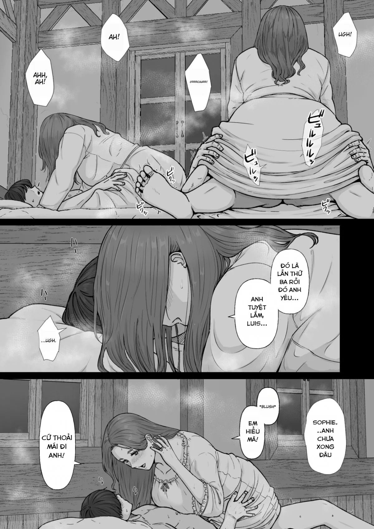 HentaiVN.net - Ảnh 7 - lư hương thần kỳ :... [koushonin diruku to mahouno kouro, 行商人ディルクと魔法の香炉 [英訳]] - Chăm sóc người vợ ngọt nước
