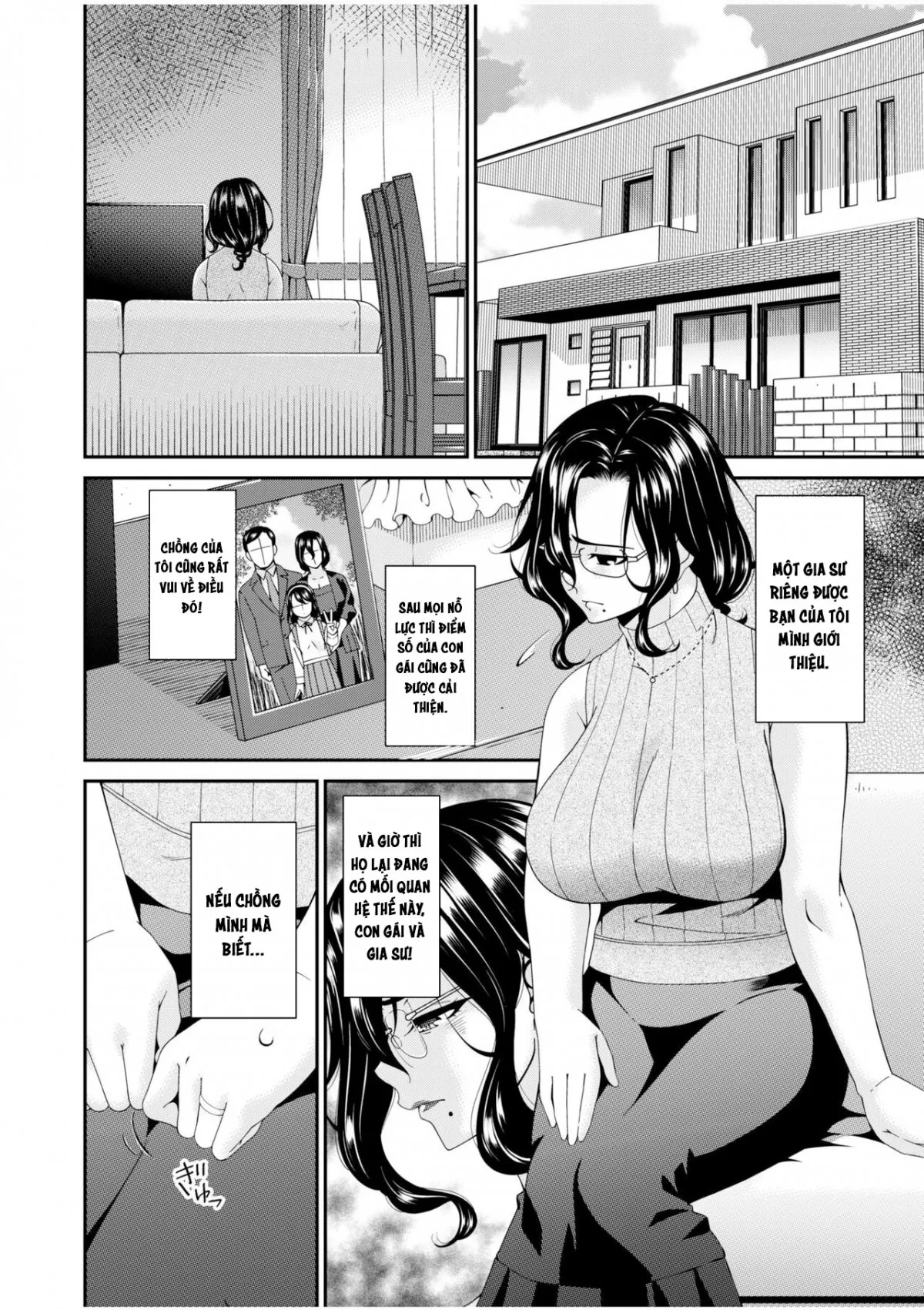 HentaiVN.net - Ảnh 4 - Haha to Tsuma o Yameru Toki - Chap 1