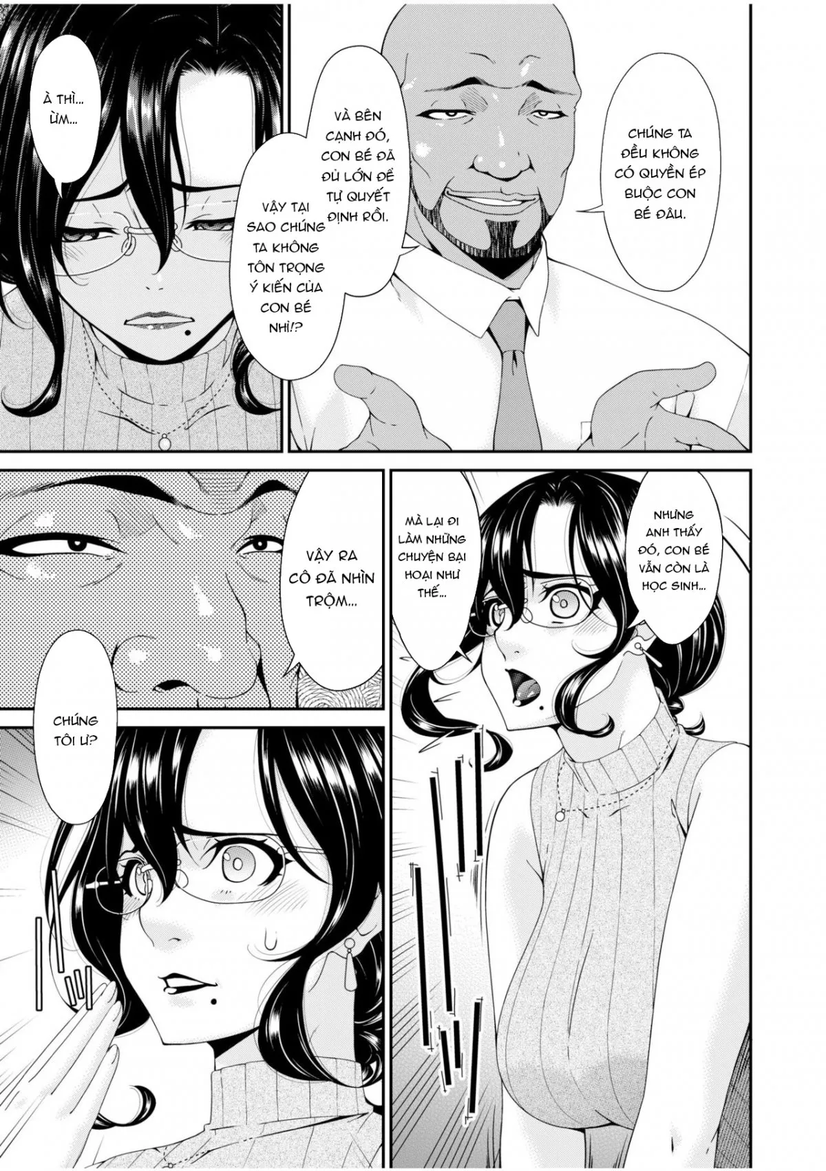 HentaiVN.net - Ảnh 7 - Haha to Tsuma o Yameru Toki - Chap 1