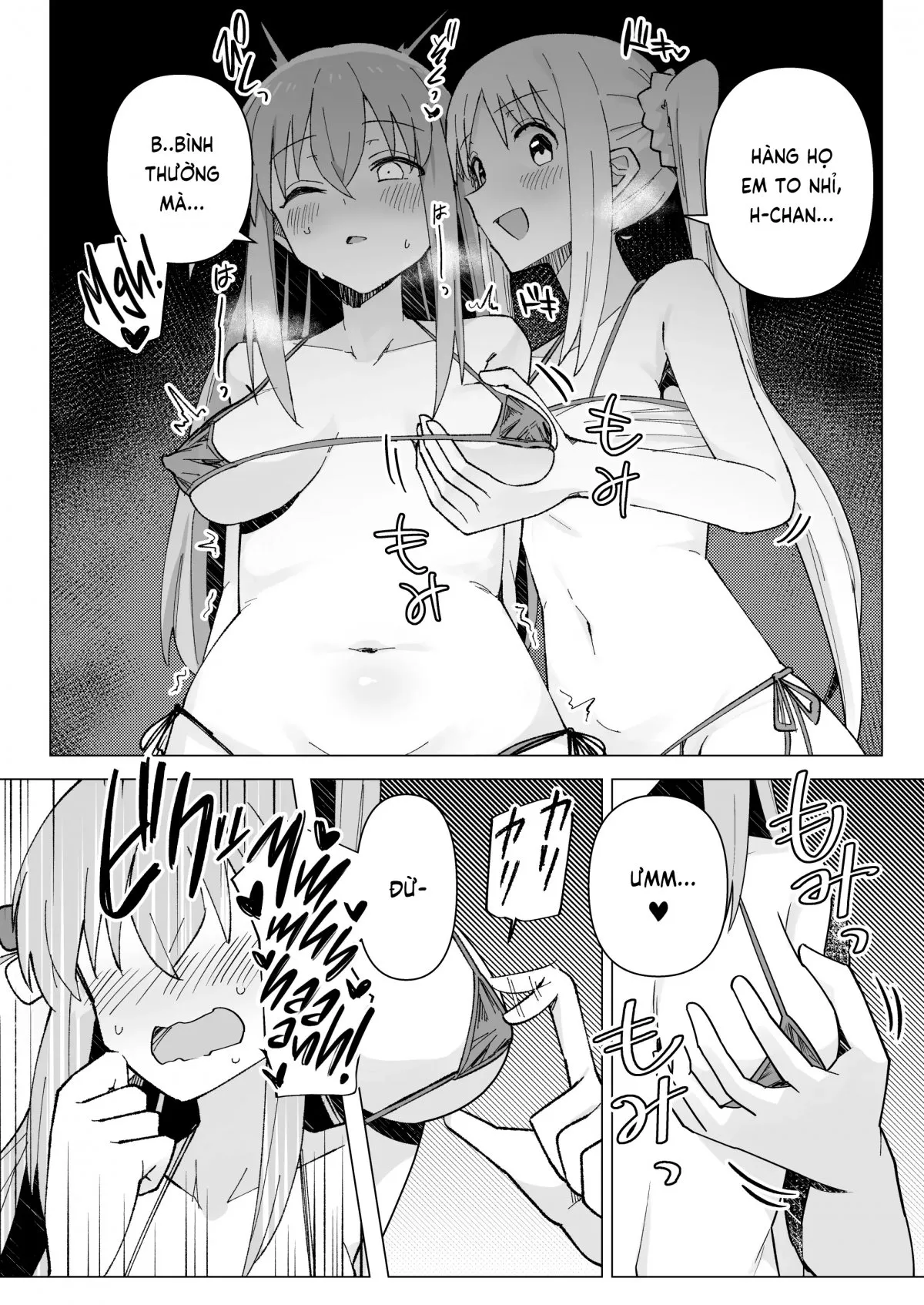 HentaiVN.net - Ảnh 11 - Yokkyuu Fuman [欲求不満; Down Bad] - Tu bi con tình iu