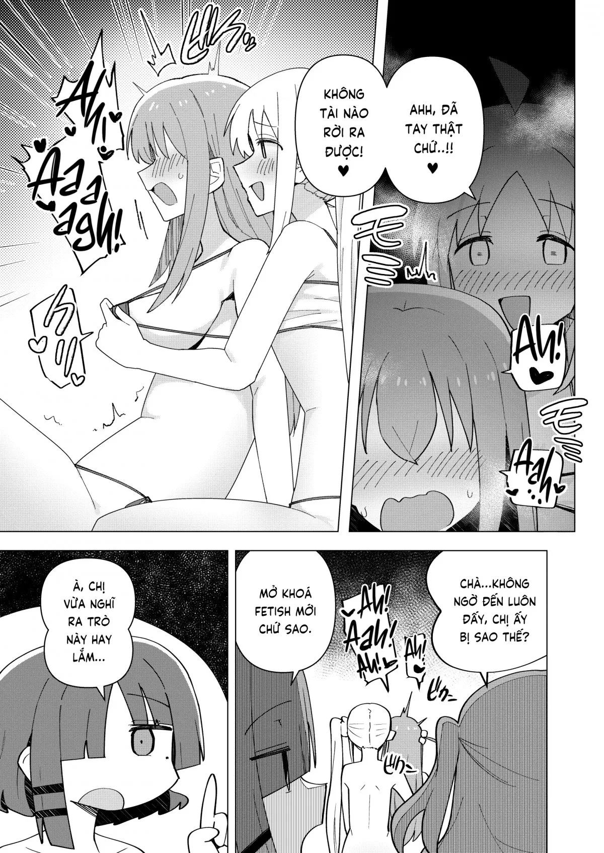 HentaiVN.net - Ảnh 12 - Yokkyuu Fuman [欲求不満; Down Bad] - Tu bi con tình iu