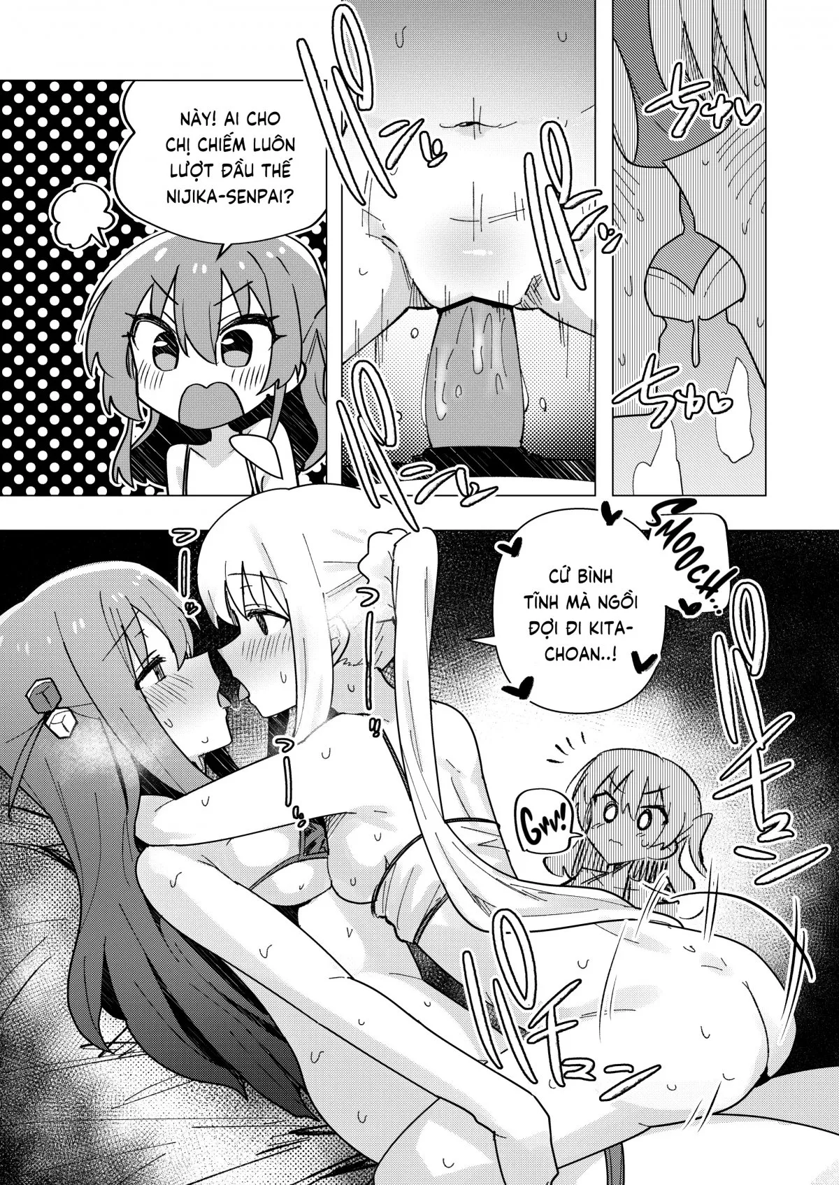 HentaiVN.net - Ảnh 15 - Yokkyuu Fuman [欲求不満; Down Bad] - Tu bi con tình iu