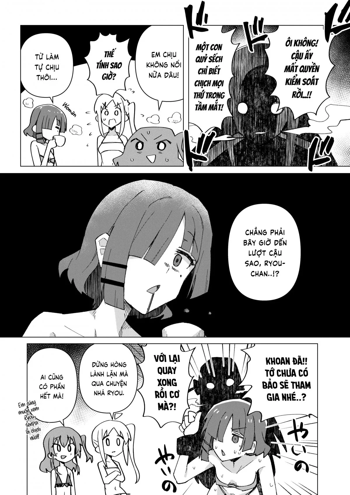 HentaiVN.net - Ảnh 18 - Yokkyuu Fuman [欲求不満; Down Bad] - Tu bi con tình iu
