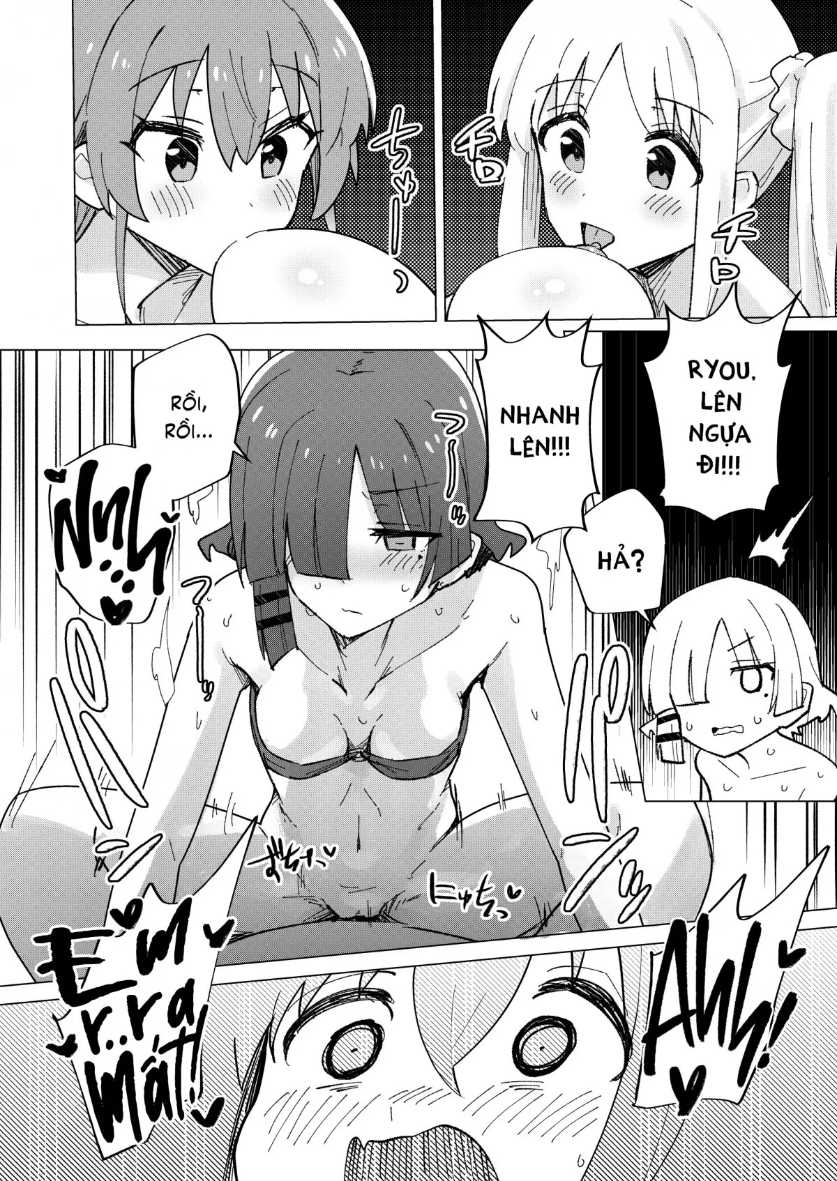 HentaiVN.net - Ảnh 22 - Yokkyuu Fuman [欲求不満; Down Bad] - Tu bi con tình iu