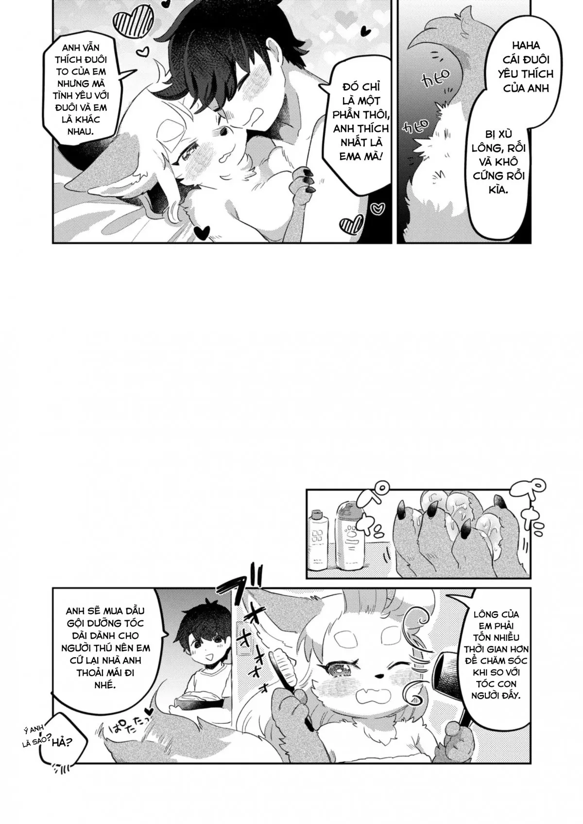 HentaiVN.net - Ảnh 27 - Anh muốn sờ đuôi của em - Oneshot