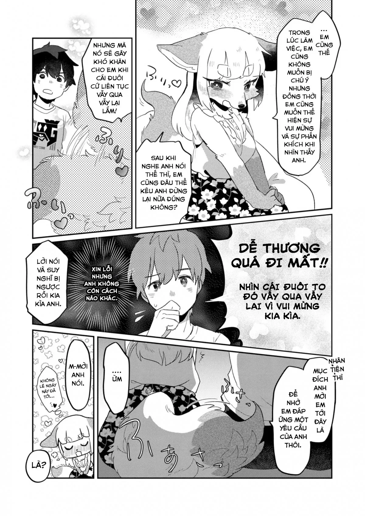 HentaiVN.net - Ảnh 7 - Anh muốn sờ đuôi của em - Oneshot