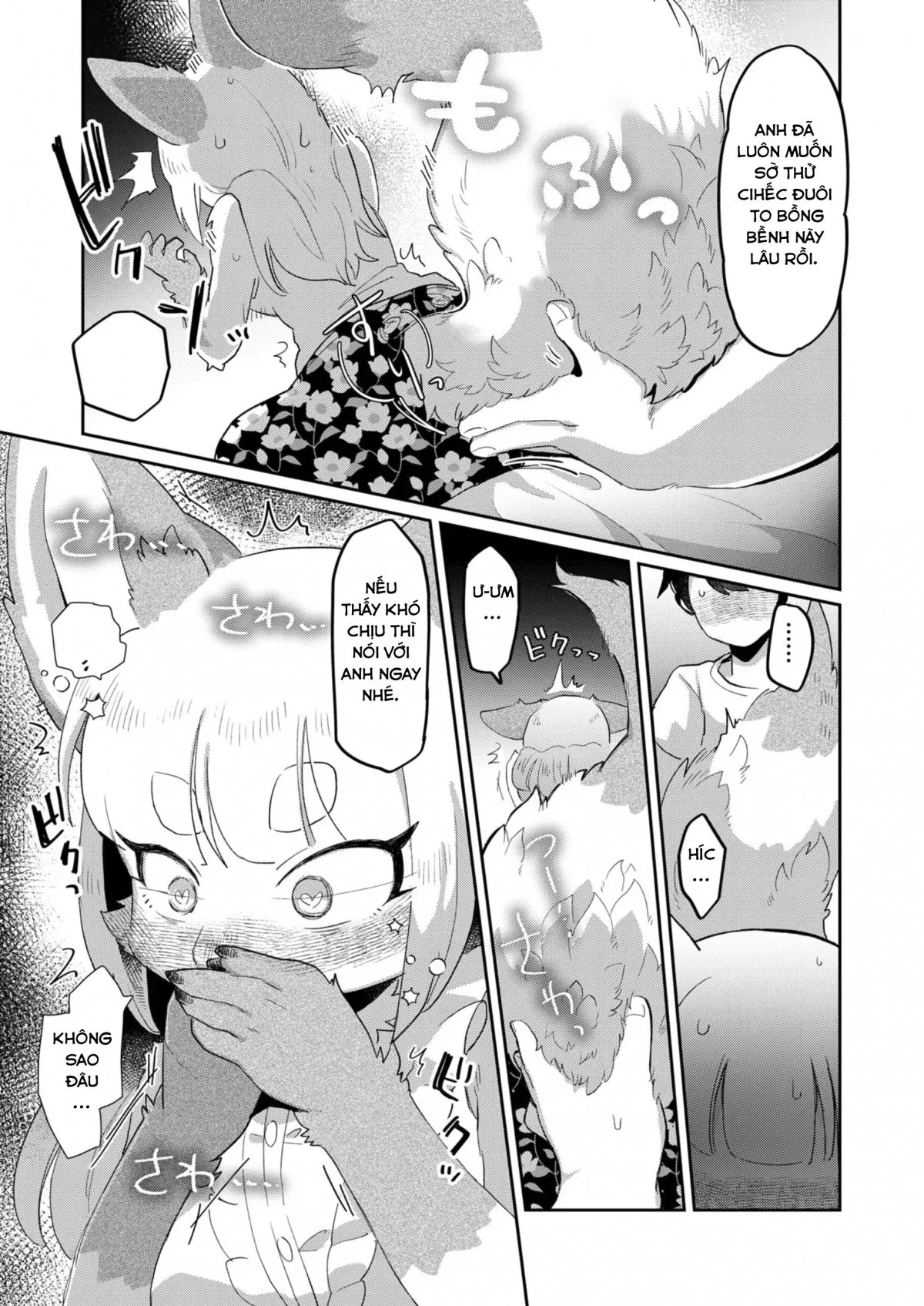HentaiVN.net - Ảnh 9 - Anh muốn sờ đuôi của em - Oneshot