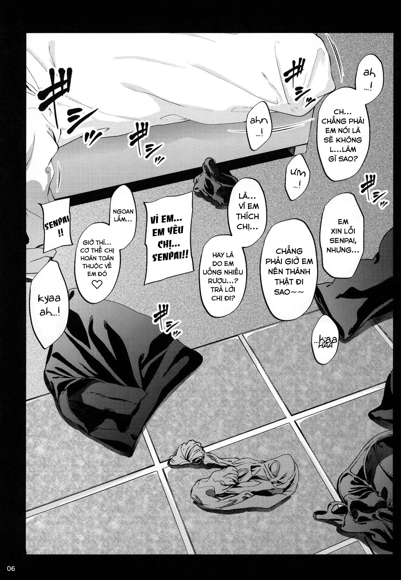 HentaiVN.net - Ảnh 5 - Thiếu nữ nơi công sở [Shokuba no Senpai ; 職場の先輩] - Làm thêm ly nữa nhé & lời chào buổi sáng thứ 2 của senpai