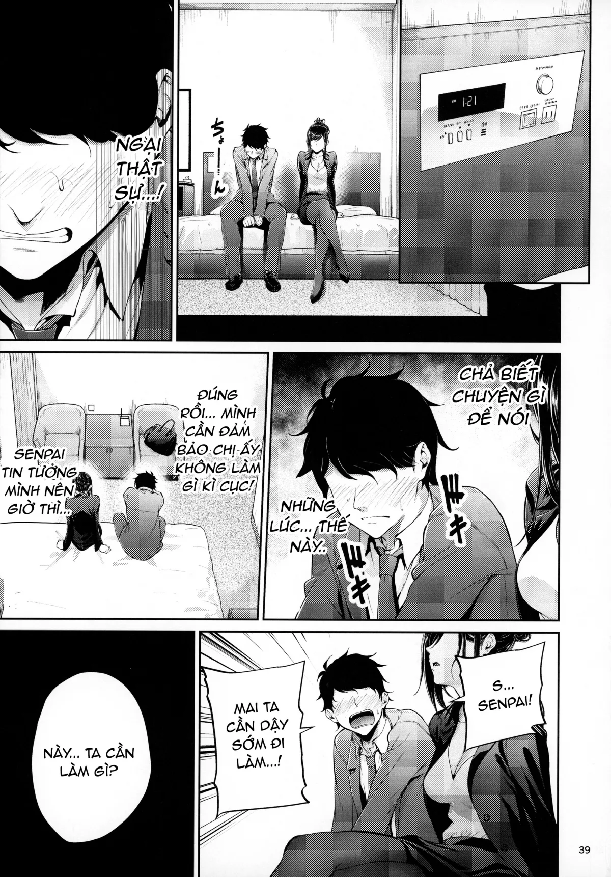 HentaiVN.net - Ảnh 7 - Thiếu nữ nơi công sở [Shokuba no Senpai ; 職場の先輩] - Bắt đầu đến kết thúc đêm đầu tiên