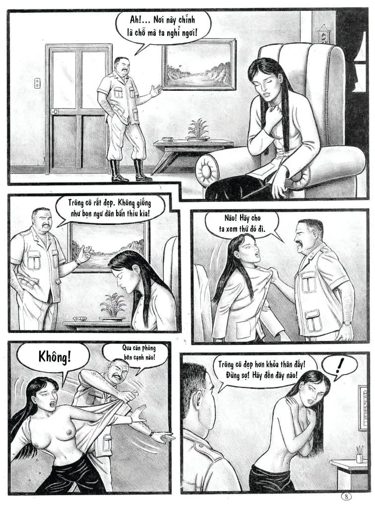 HentaiVN.net - Ảnh 12 - Hiếp dâm trong làng [Rapes In The Village] - Chap 1