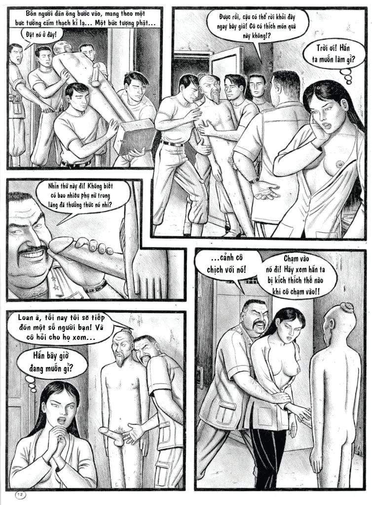 HentaiVN.net - Ảnh 21 - Hiếp dâm trong làng [Rapes In The Village] - Chap 1