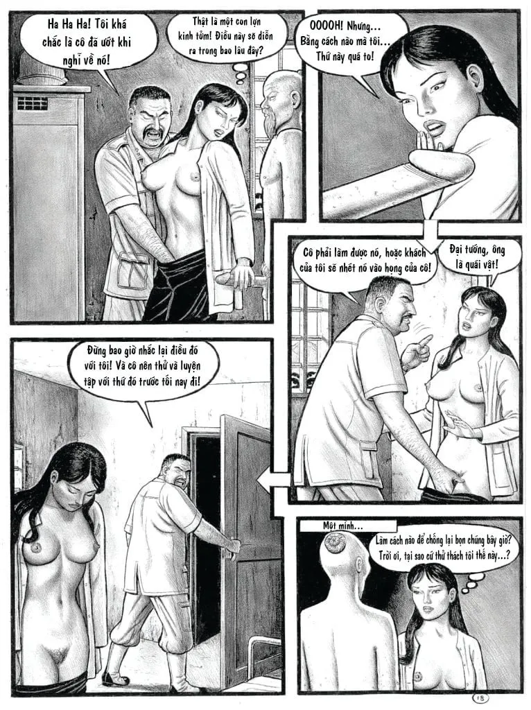 HentaiVN.net - Ảnh 22 - Hiếp dâm trong làng [Rapes In The Village] - Chap 1