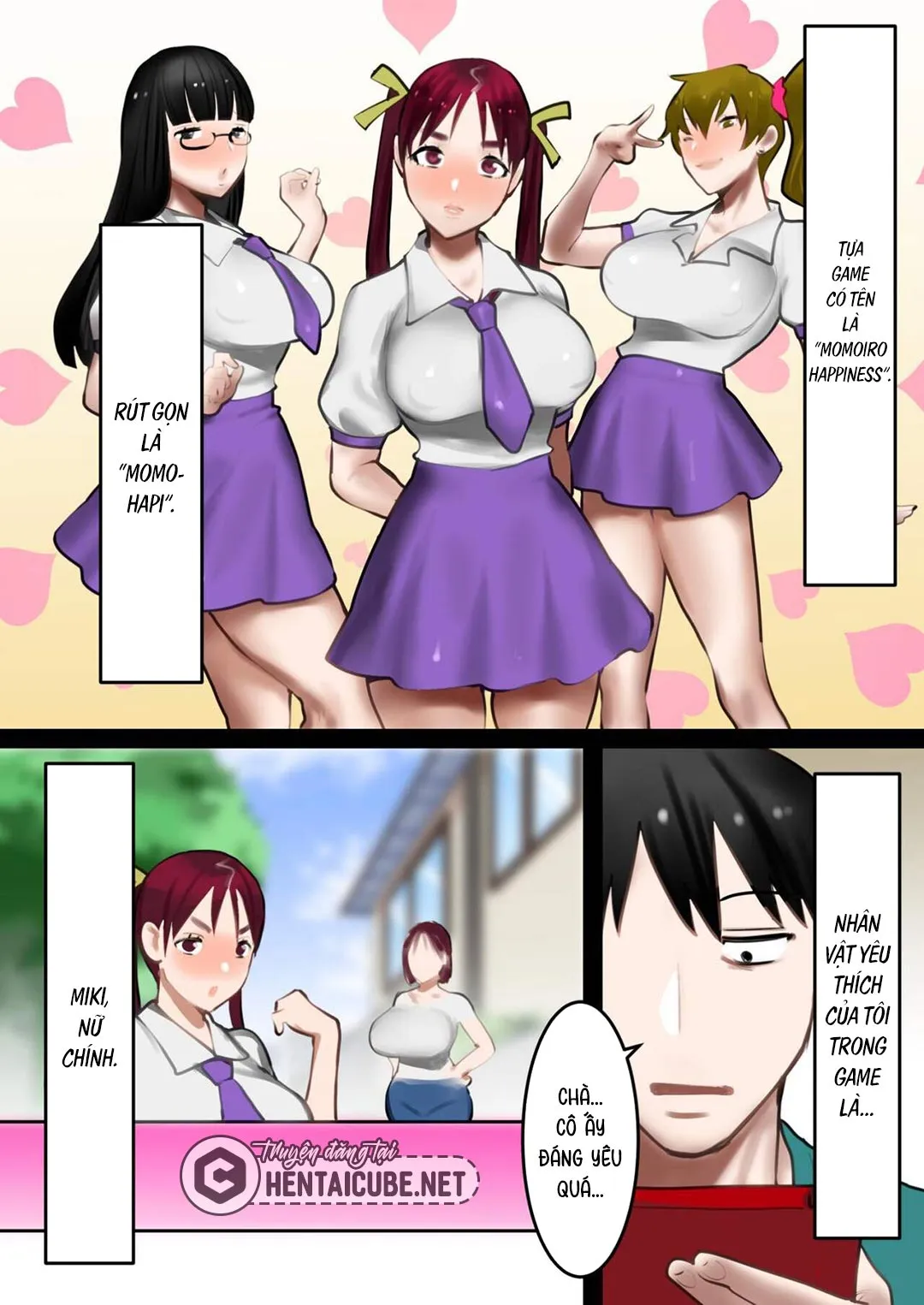 HentaiVN.net - Ảnh 5 - Xuyên không vào thế giới game 18+ [Tensei Shitara Galge no Shujinkou ni Natteita node Heroine no Haha o Kouryaku Shimasu | I Reincarnated as an Adult Game Protagonist, so I decided to go for the Heroine's Mother] - Chap 1A - Manami