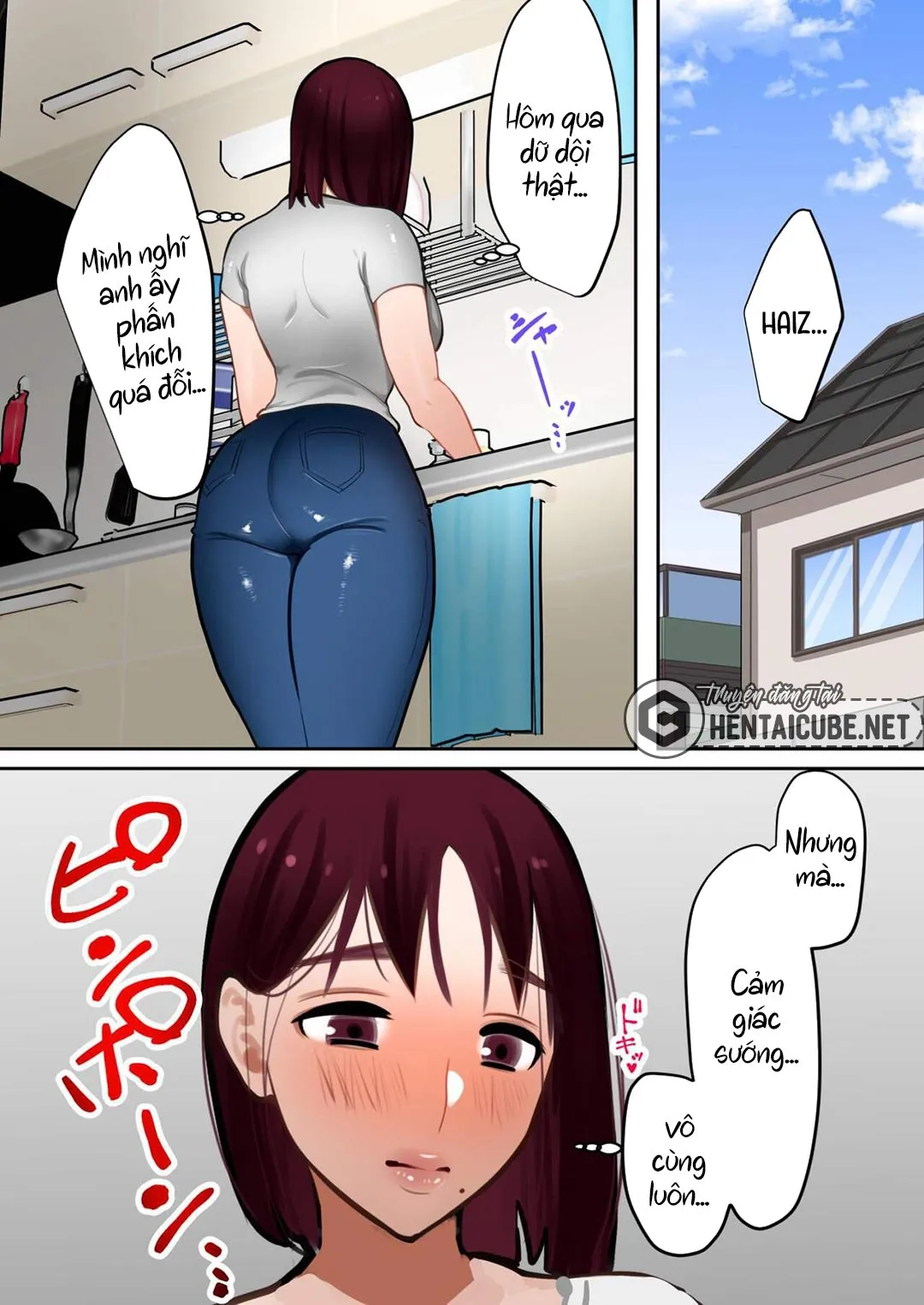 HentaiVN.net - Ảnh 43 - Xuyên không vào thế giới game 18+ [Tensei Shitara Galge no Shujinkou ni Natteita node Heroine no Haha o Kouryaku Shimasu | I Reincarnated as an Adult Game Protagonist, so I decided to go for the Heroine's Mother] - Chap 1B