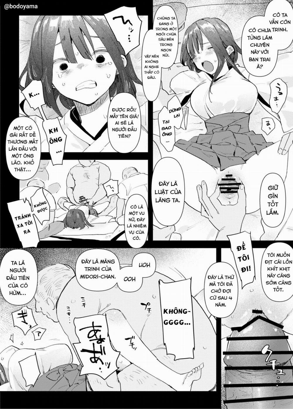 HentaiVN.net - Ảnh 4 - Mura no Miko to Shite Shojo o Sasage Saserareru Hanashi [Mura no Miko to Shite Shojo o Sasage Saserareru Hanashi; A story about a girl being forced to sacrifice her virginity as a village shrine maiden.] - Oneshot