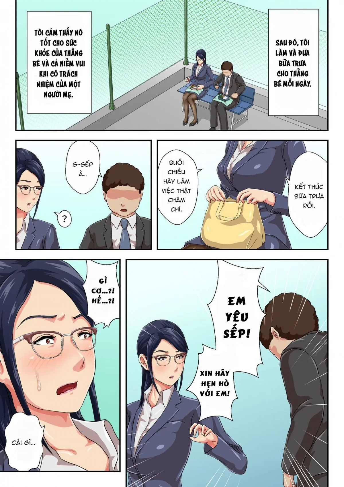 HentaiVN.net - Ảnh 11 - Female Boss is My Estranged Mother [Onnajoushi wa Ikiwakareta Haha] - Oneshot