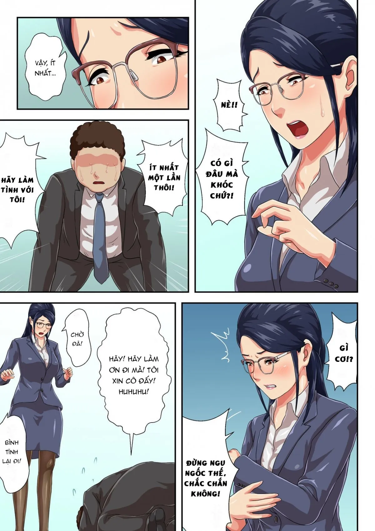 HentaiVN.net - Ảnh 13 - Female Boss is My Estranged Mother [Onnajoushi wa Ikiwakareta Haha] - Oneshot