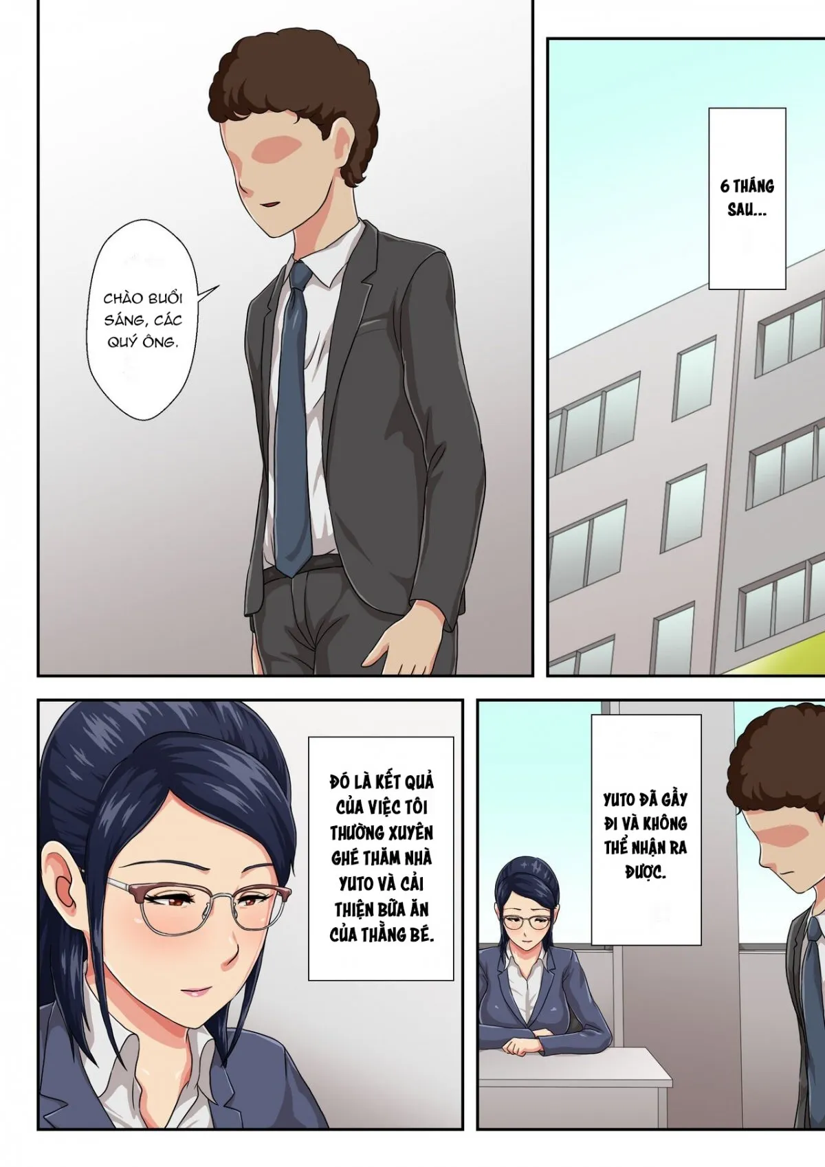 HentaiVN.net - Ảnh 46 - Female Boss is My Estranged Mother [Onnajoushi wa Ikiwakareta Haha] - Oneshot